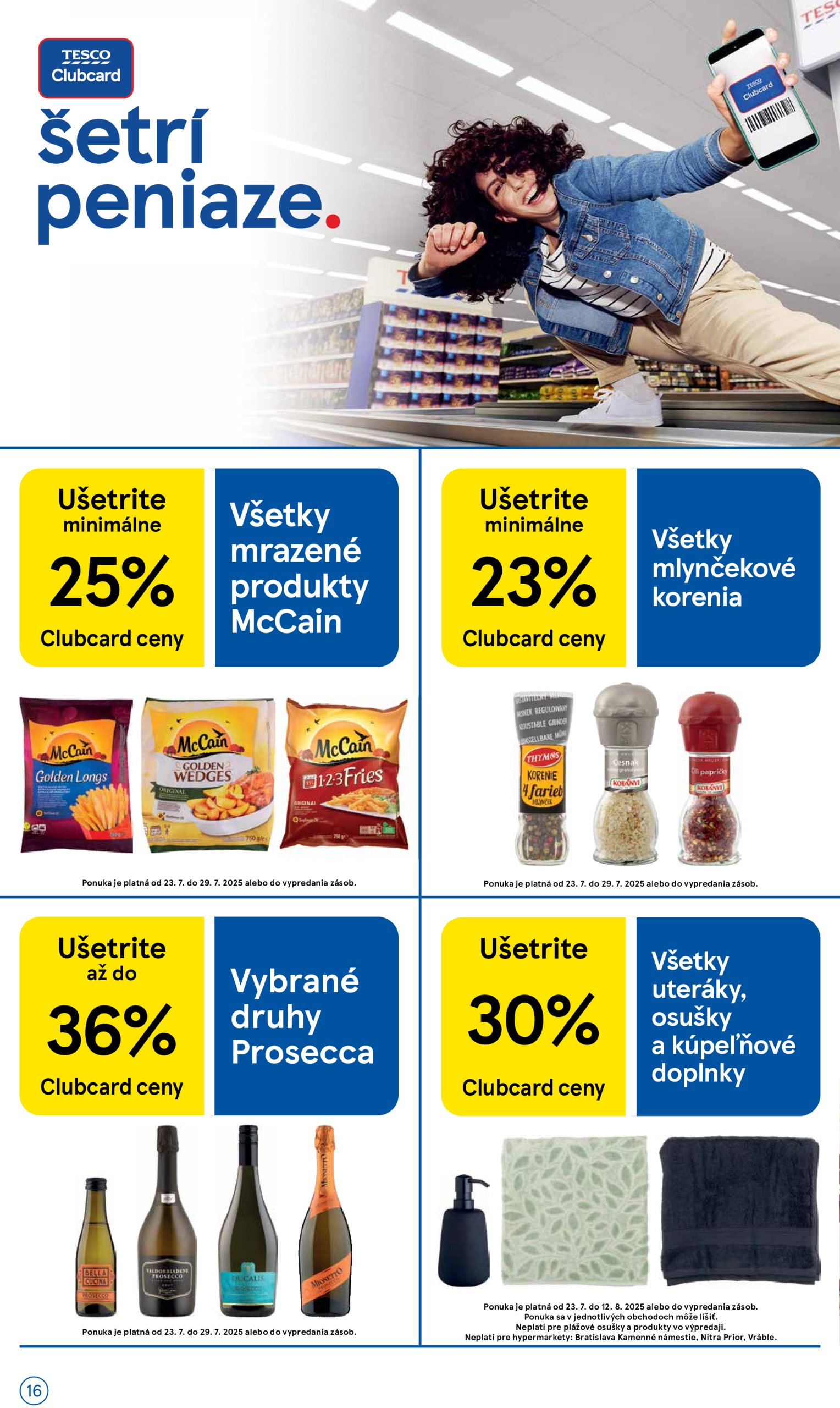 tesco - Leták Tesco platný od 23.07. do 29.07. - page: 16