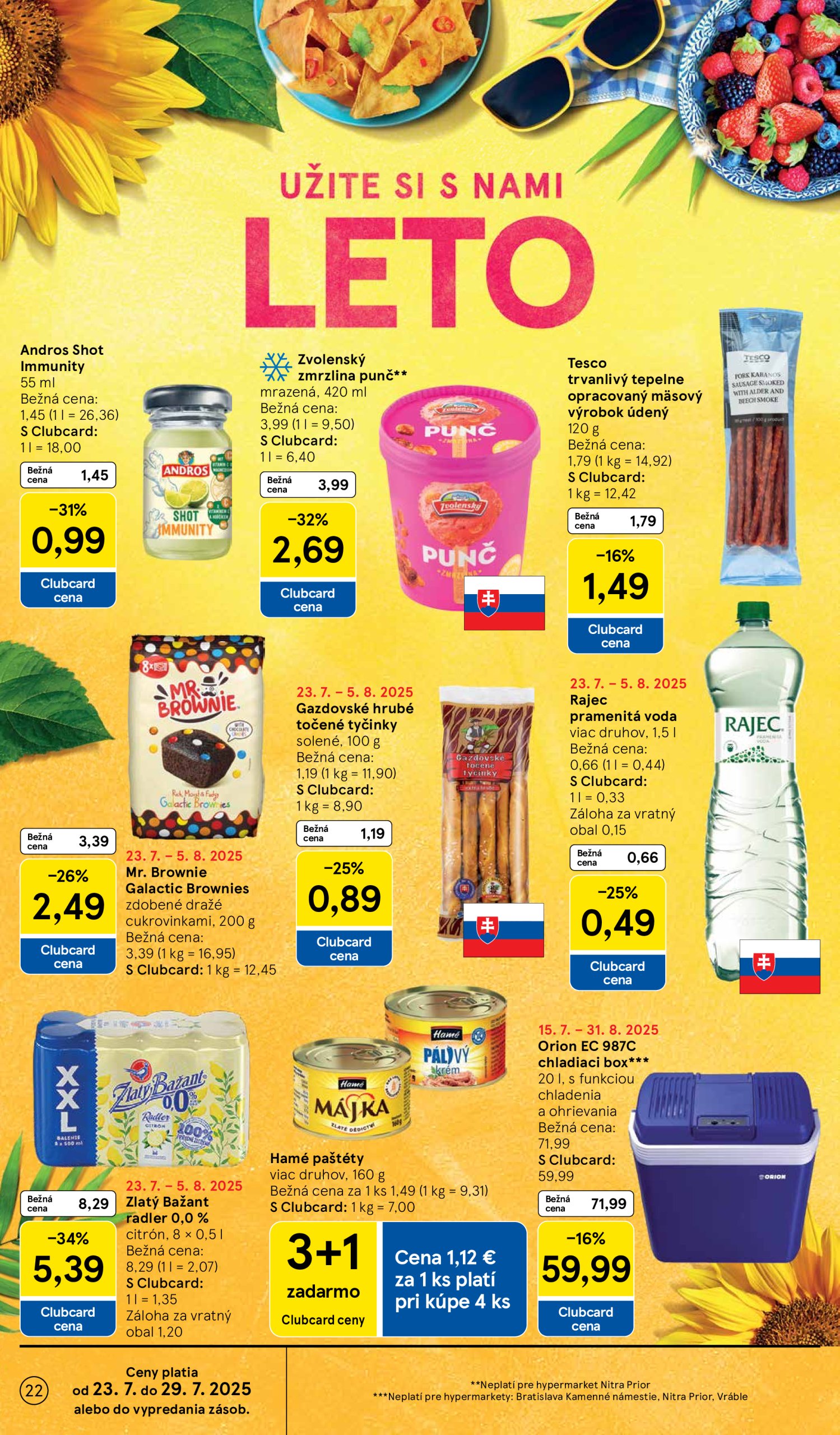 tesco - Leták Tesco platný od 23.07. do 29.07. - page: 22