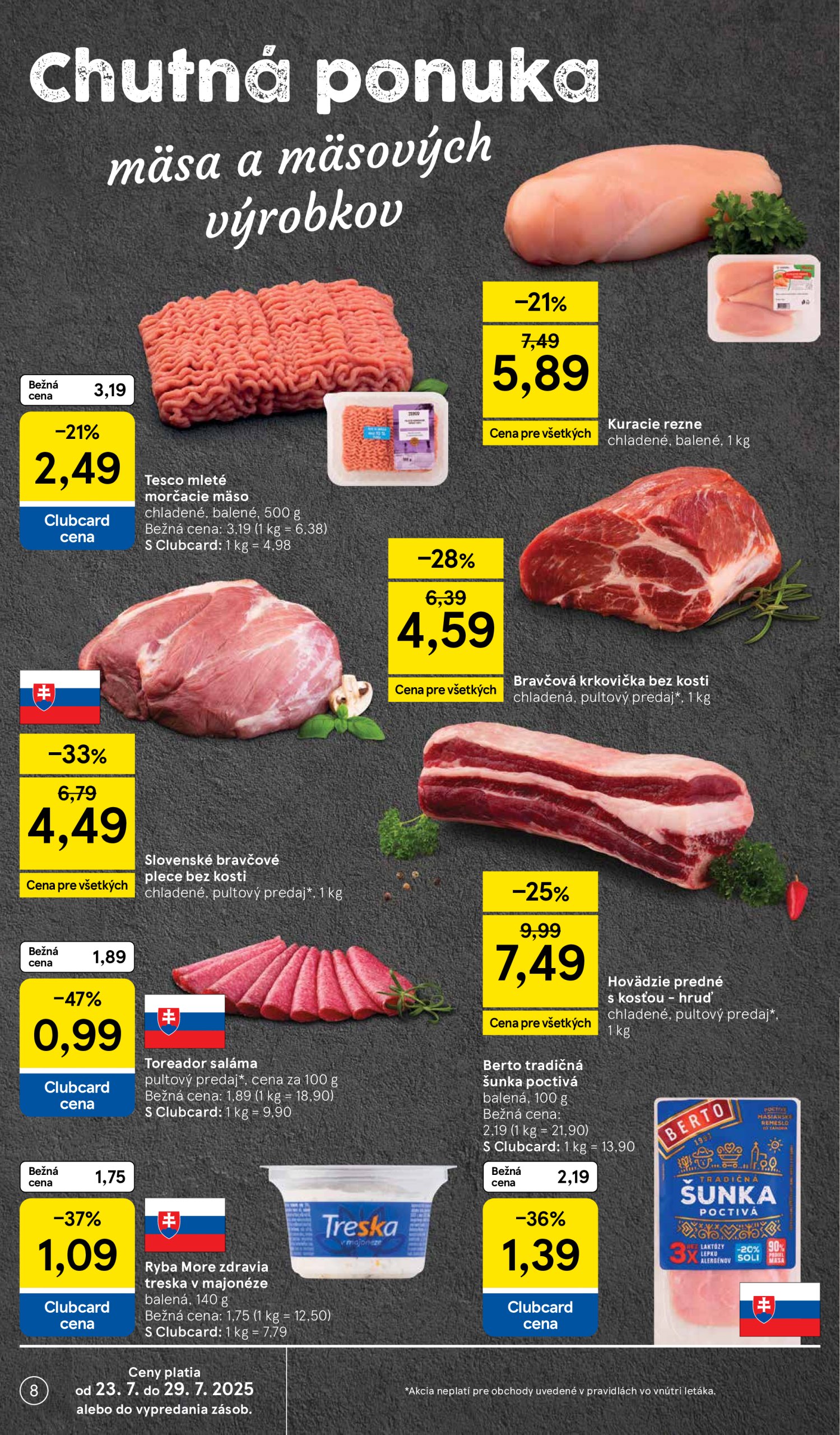 tesco - Leták Tesco platný od 23.07. do 29.07. - page: 8