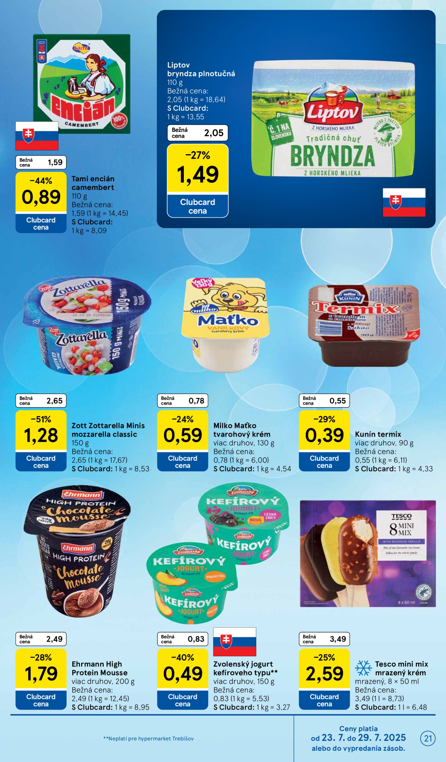 tesco - Leták Tesco platný od 23.07. do 29.07. - page: 21