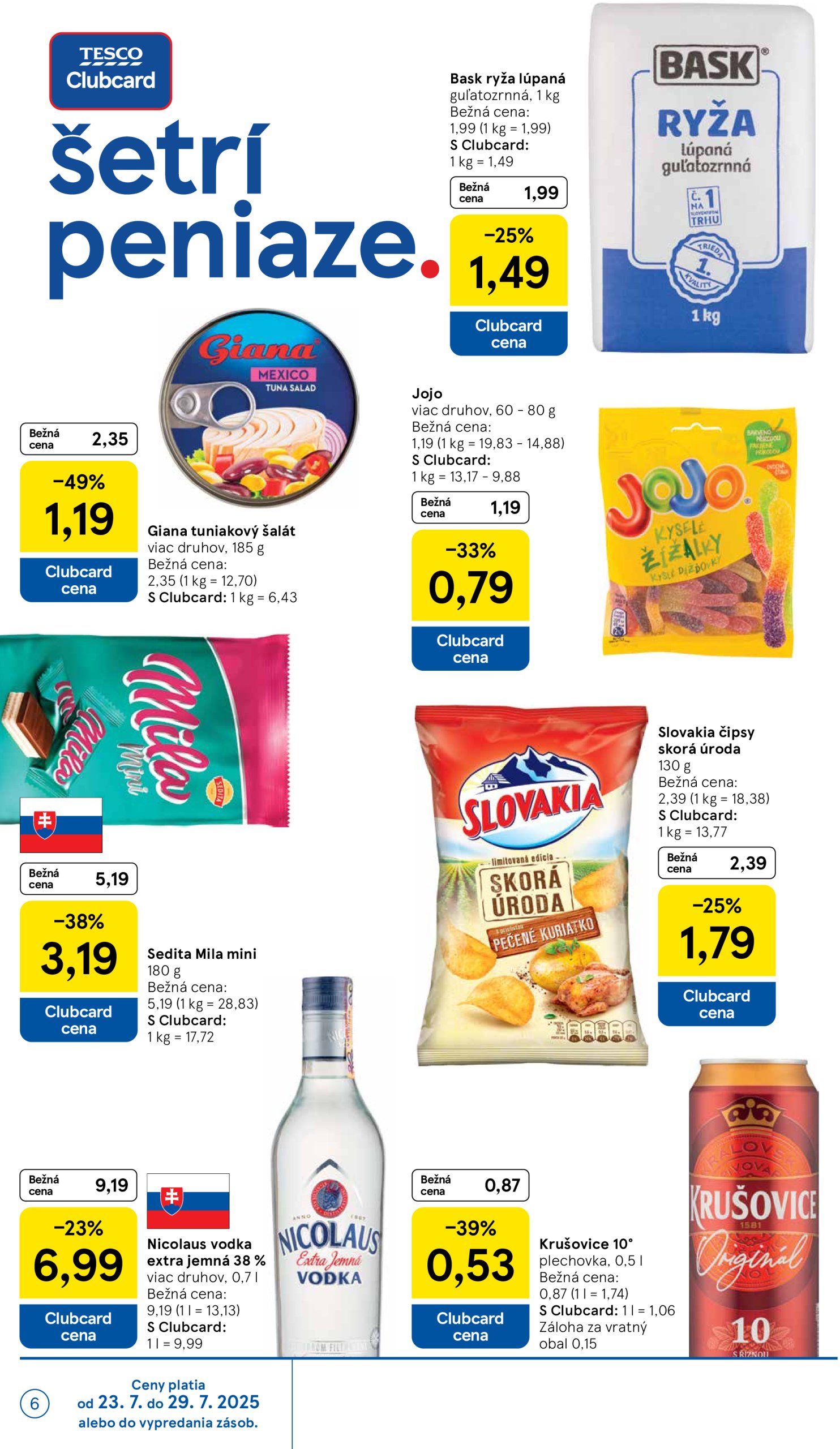 tesco - Leták Tesco platný od 23.07. do 29.07. - page: 6