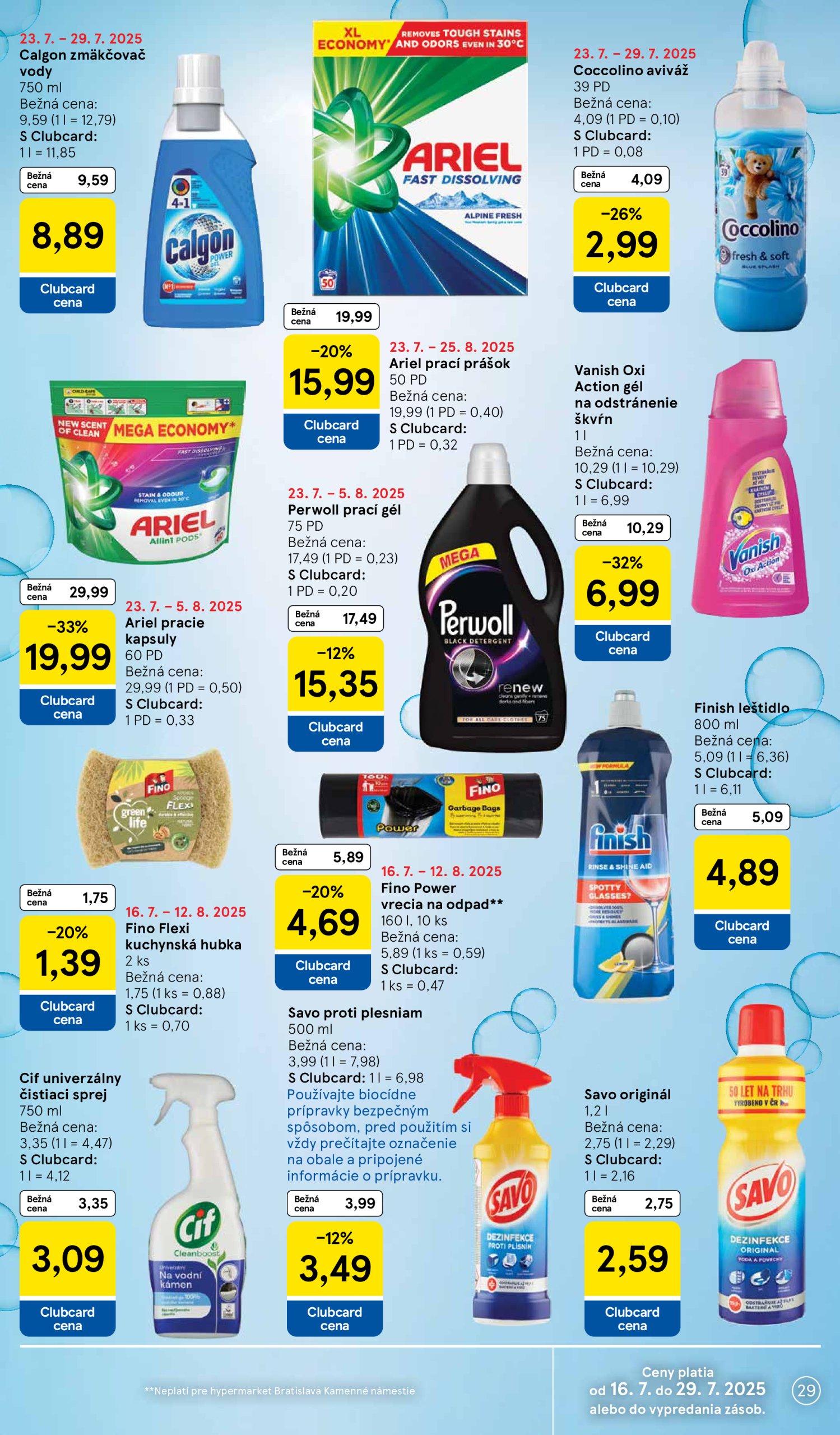 tesco - Leták Tesco platný od 23.07. do 29.07. - page: 29