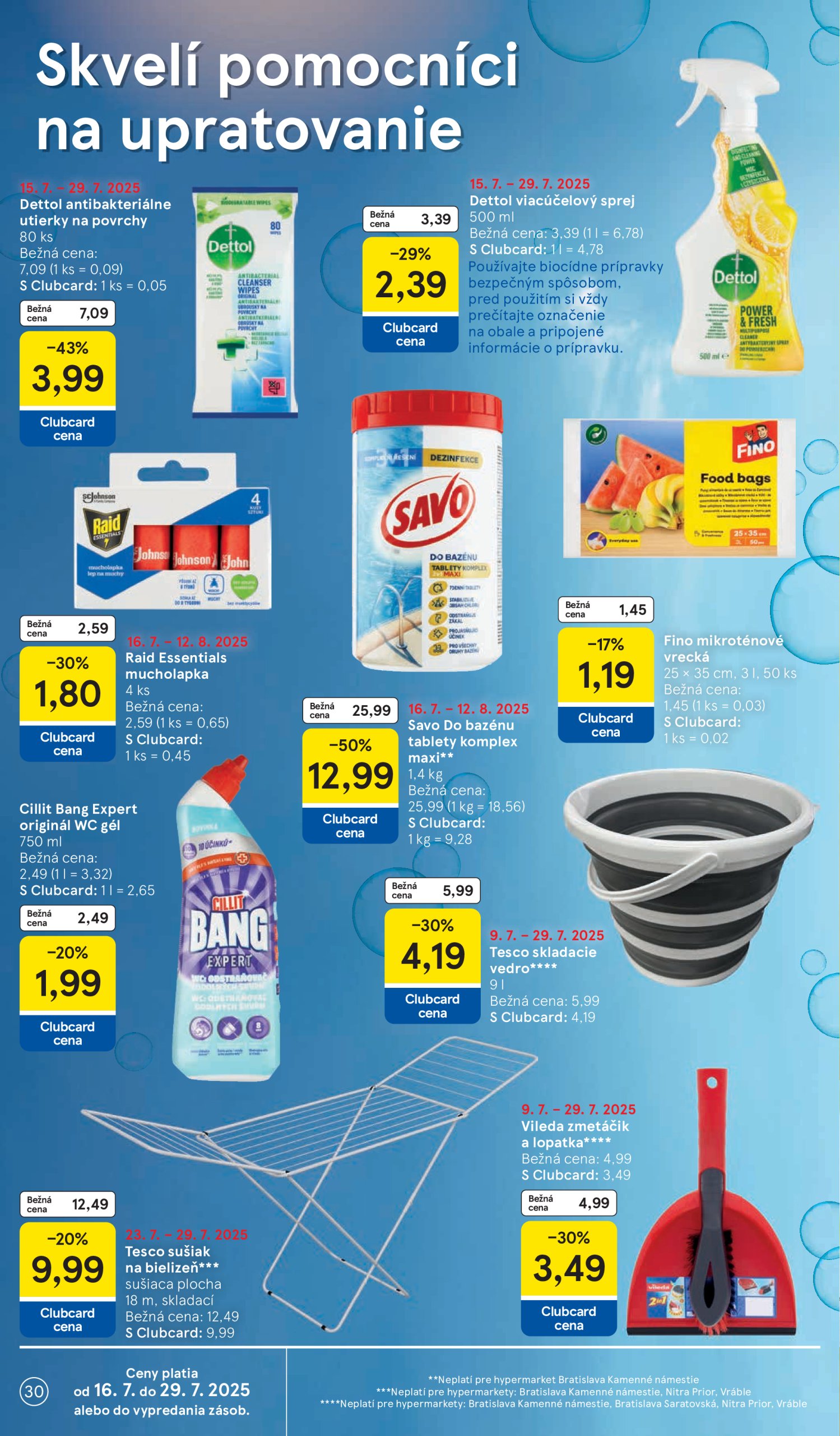 tesco - Leták Tesco platný od 23.07. do 29.07. - page: 30