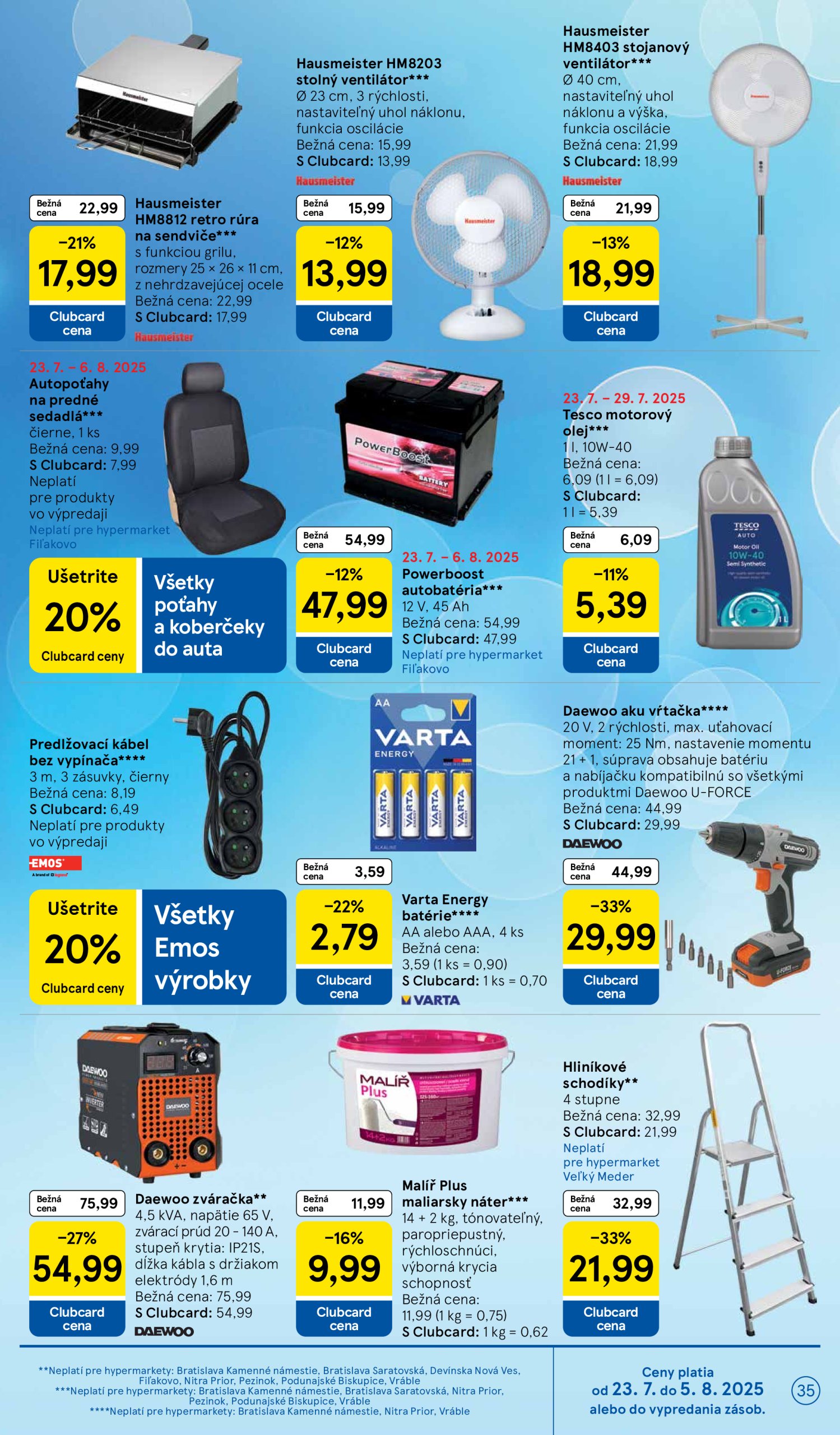 tesco - Leták Tesco platný od 23.07. do 29.07. - page: 35