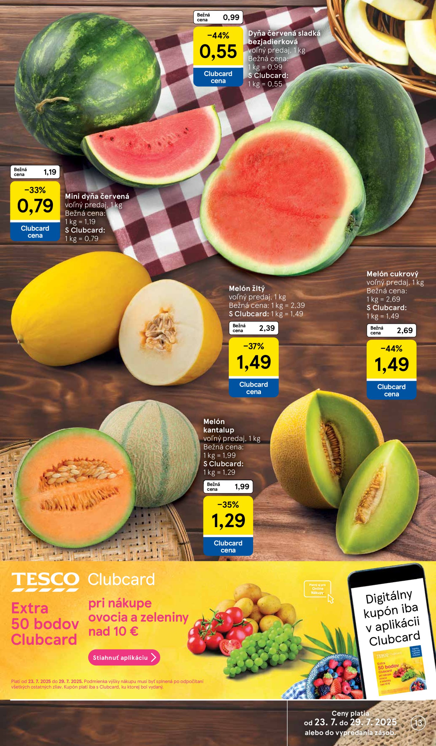 tesco - Leták Tesco platný od 23.07. do 29.07. - page: 13