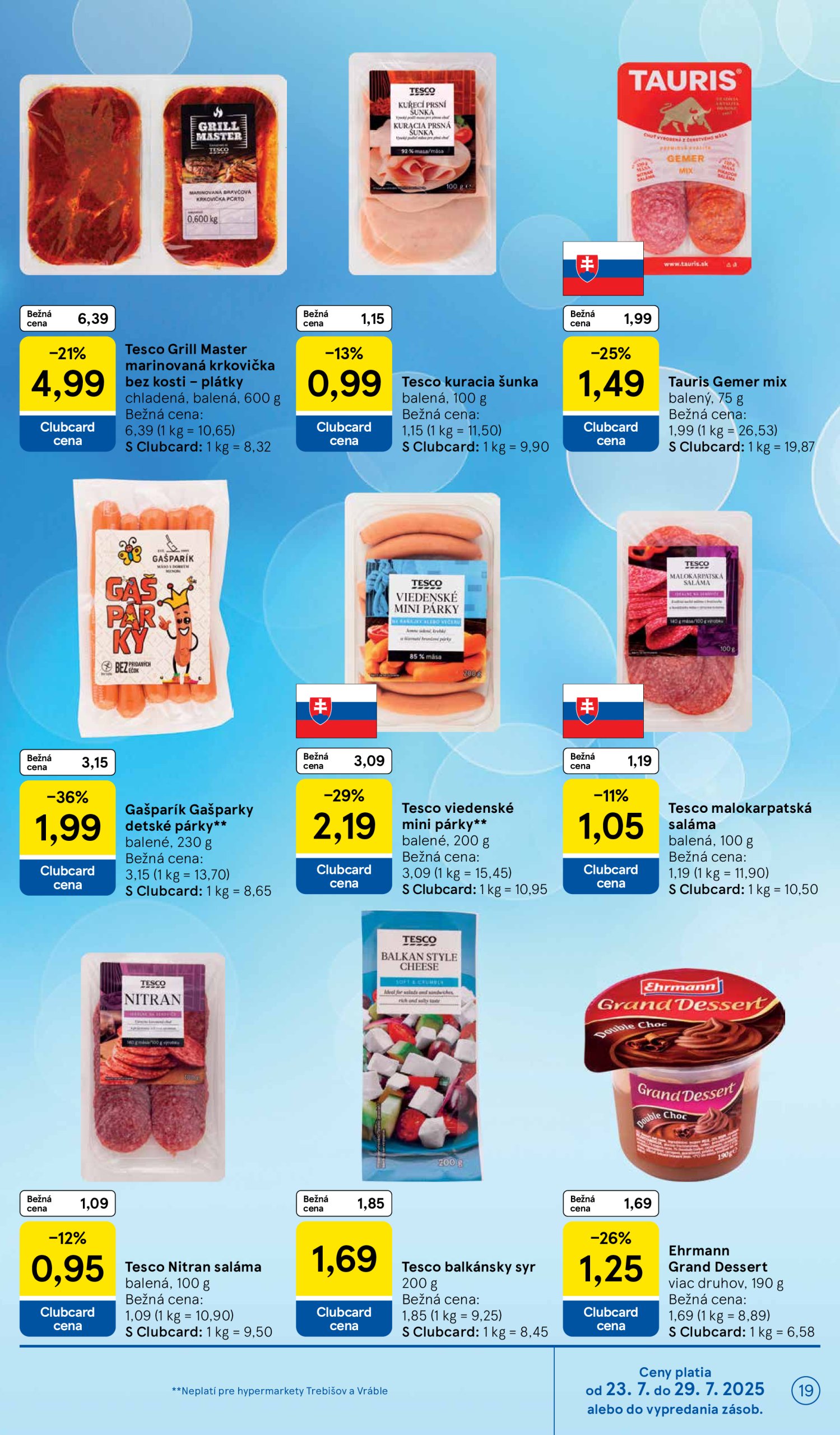 tesco - Leták Tesco platný od 23.07. do 29.07. - page: 19