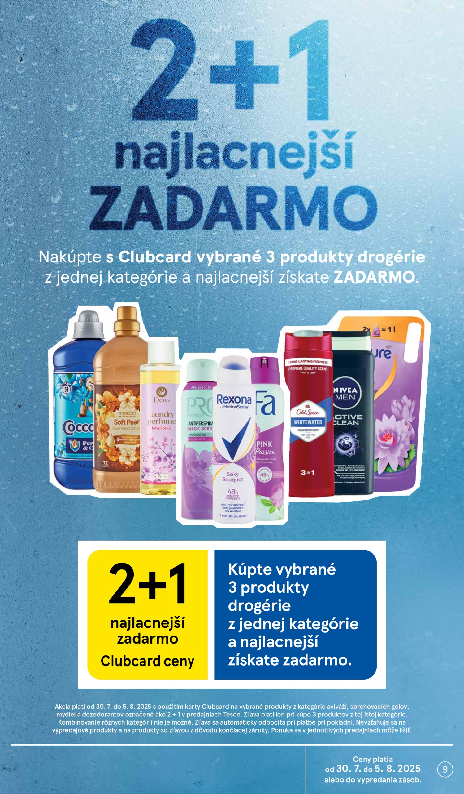 tesco - Leták Tesco supermarket platný od 30.07. do 05.08. - page: 9