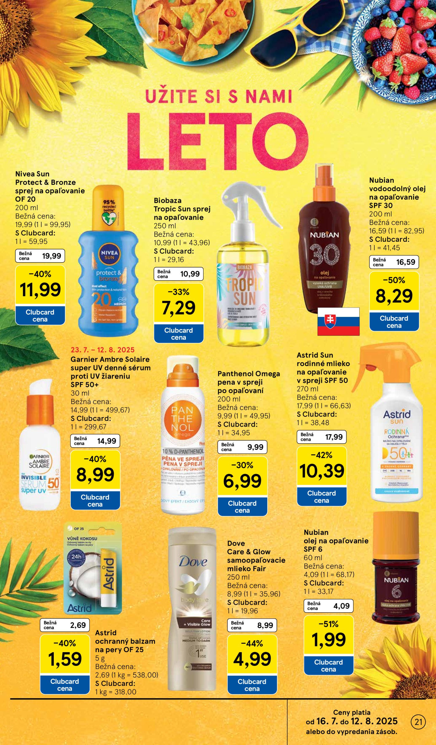 tesco - Leták Tesco supermarket platný od 30.07. do 05.08. - page: 21