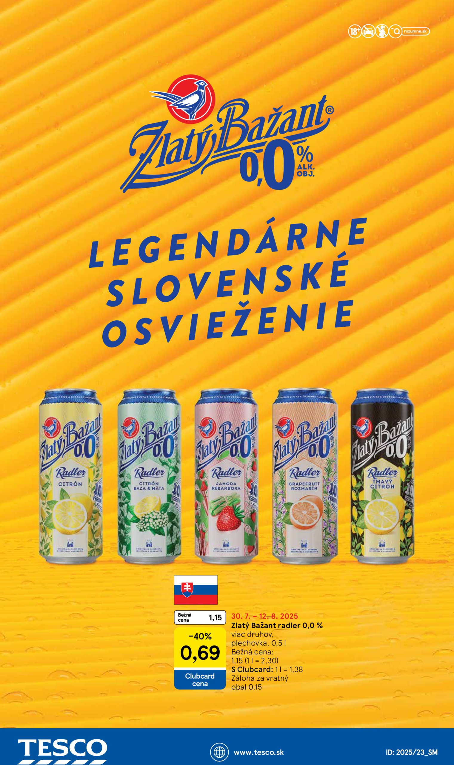 tesco - Leták Tesco supermarket platný od 30.07. do 05.08. - page: 23