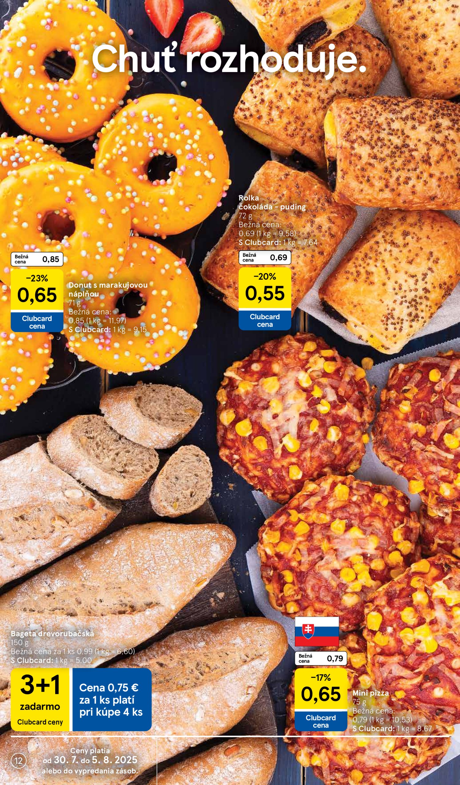 tesco - Leták Tesco supermarket platný od 30.07. do 05.08. - page: 12