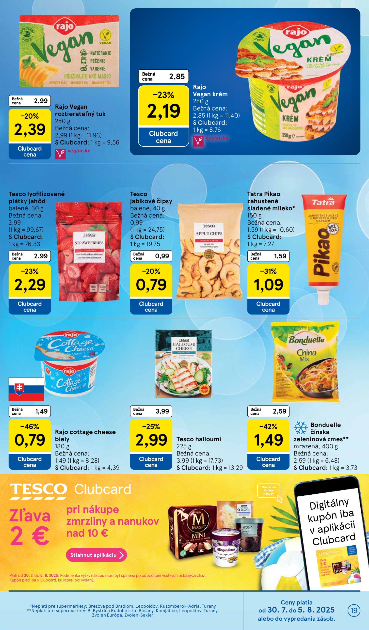 tesco - Leták Tesco supermarket platný od 30.07. do 05.08. - page: 19