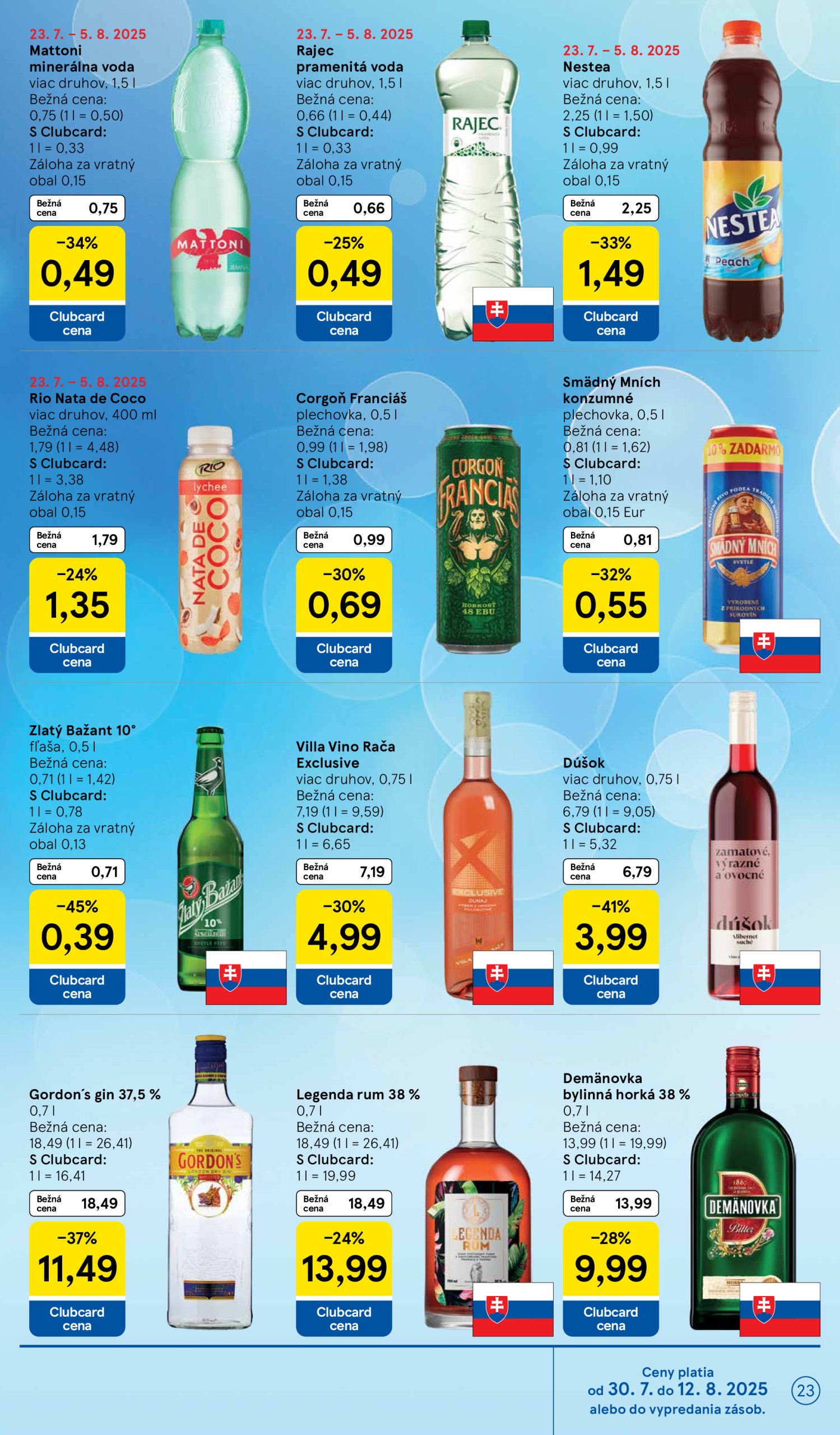 tesco - Leták Tesco platný od 30.07. do 05.08. - page: 23