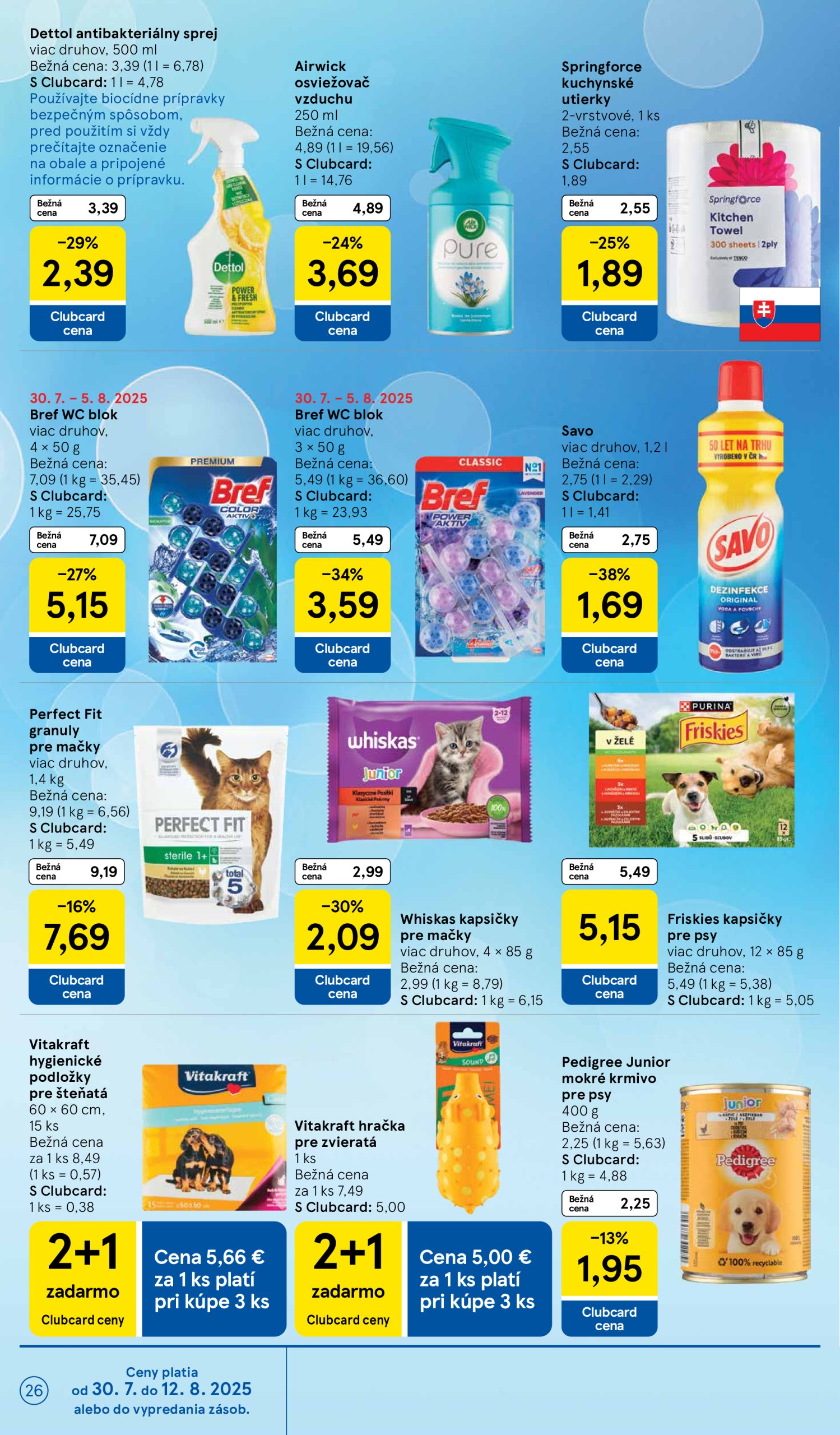 tesco - Leták Tesco platný od 30.07. do 05.08. - page: 26