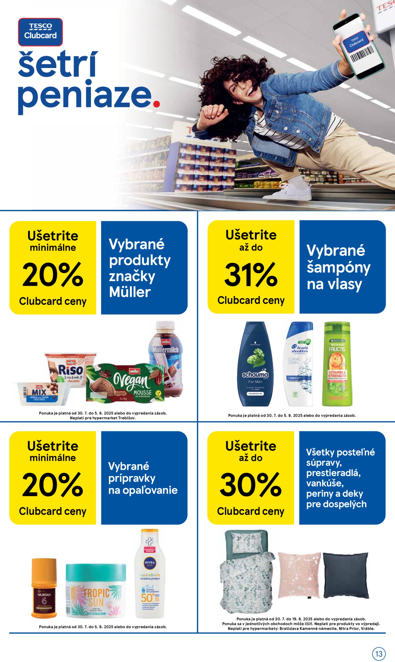 tesco - Leták Tesco platný od 30.07. do 05.08. - page: 13