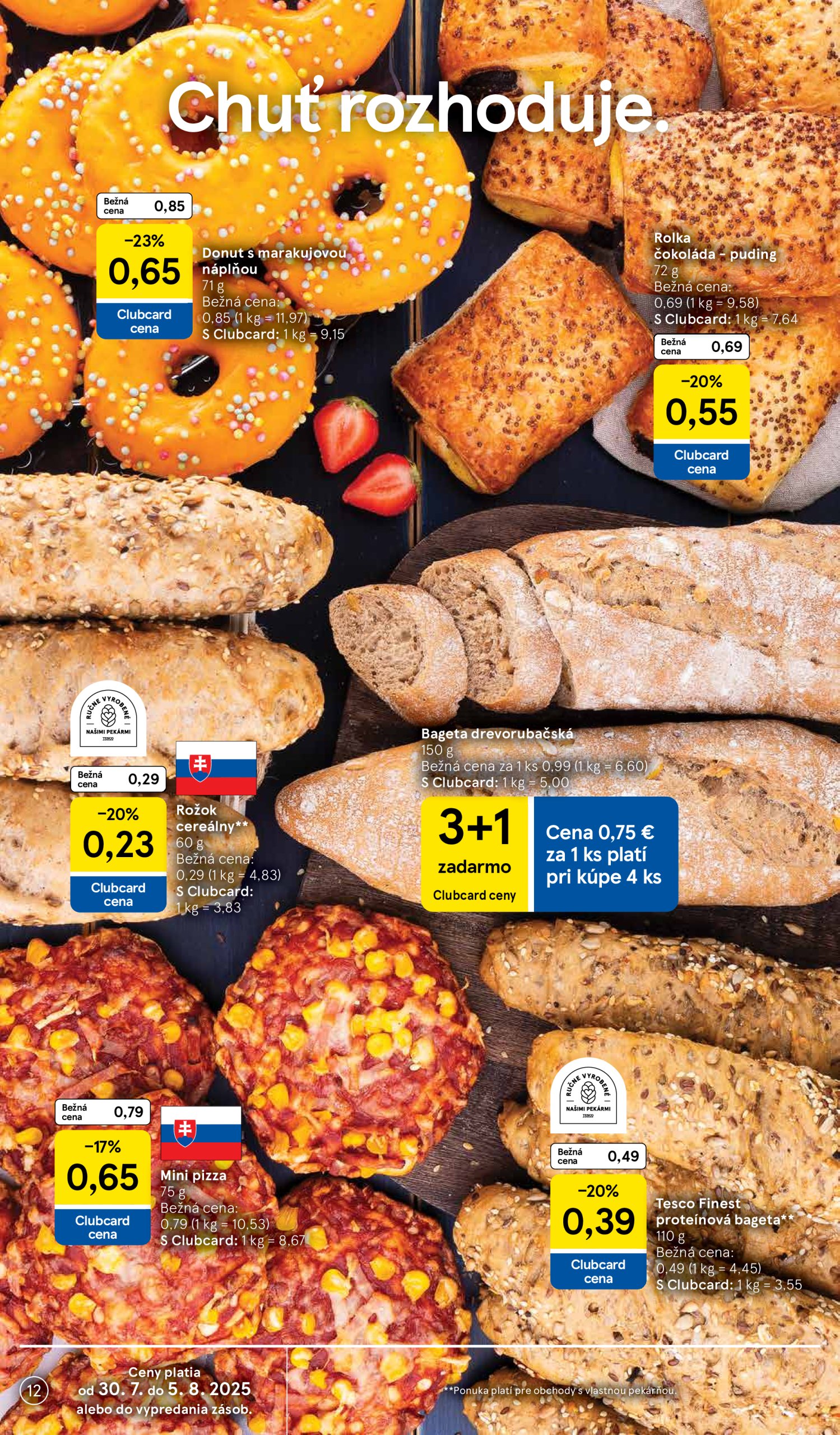 tesco - Leták Tesco platný od 30.07. do 05.08. - page: 12