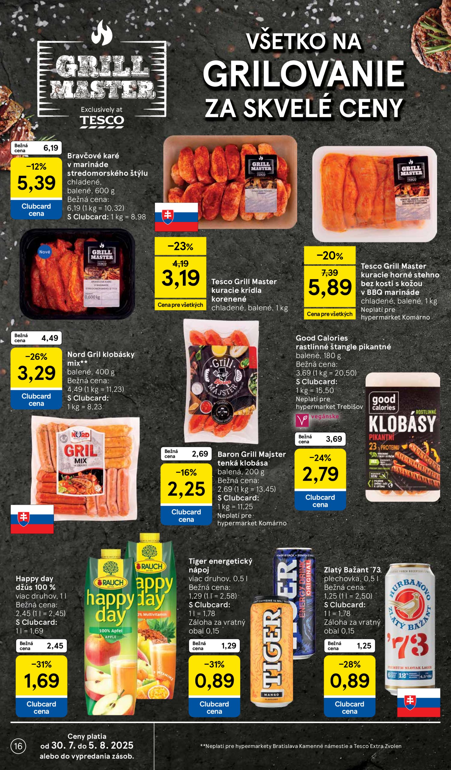 tesco - Leták Tesco platný od 30.07. do 05.08. - page: 16