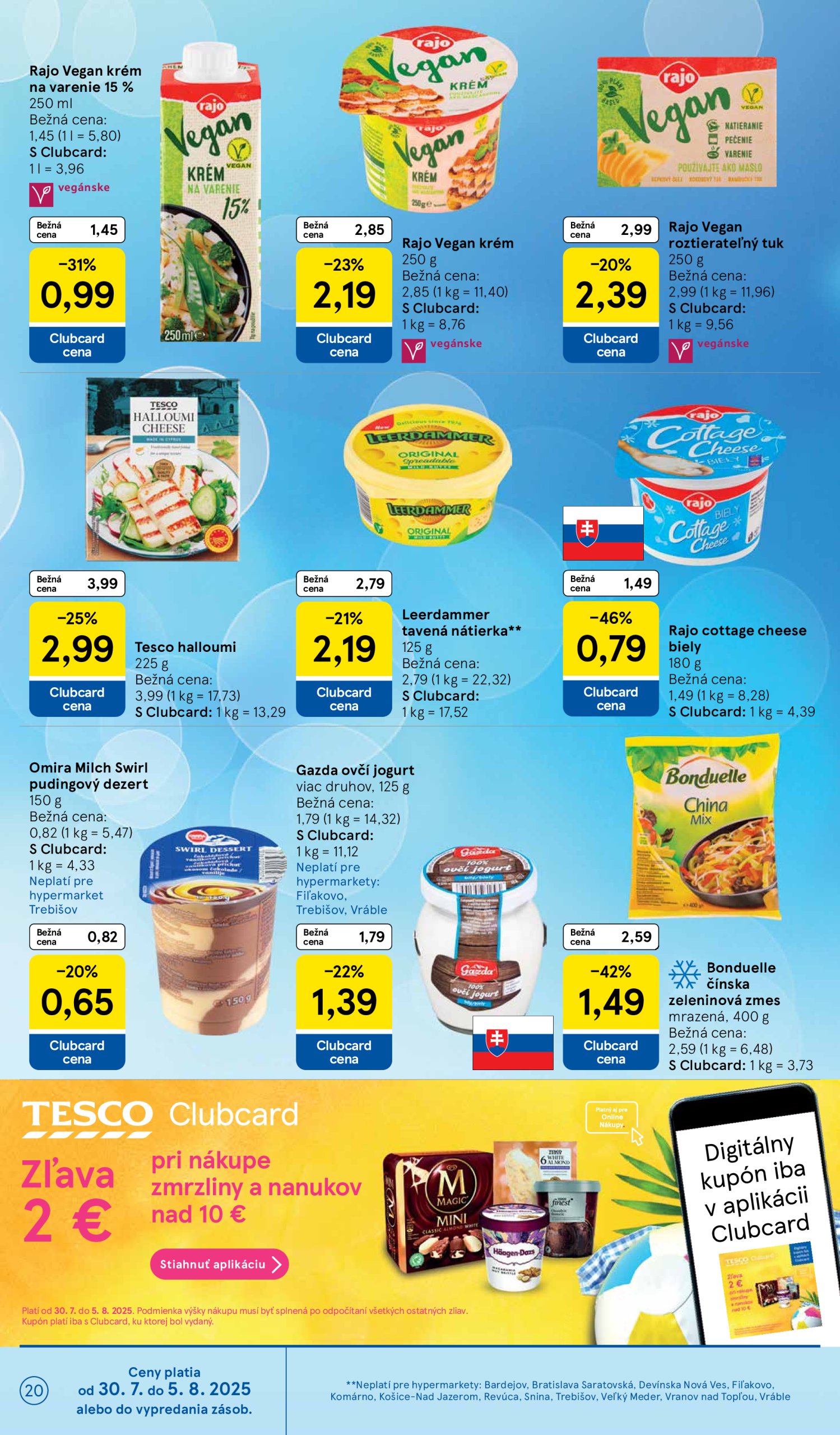 tesco - Leták Tesco platný od 30.07. do 05.08. - page: 20
