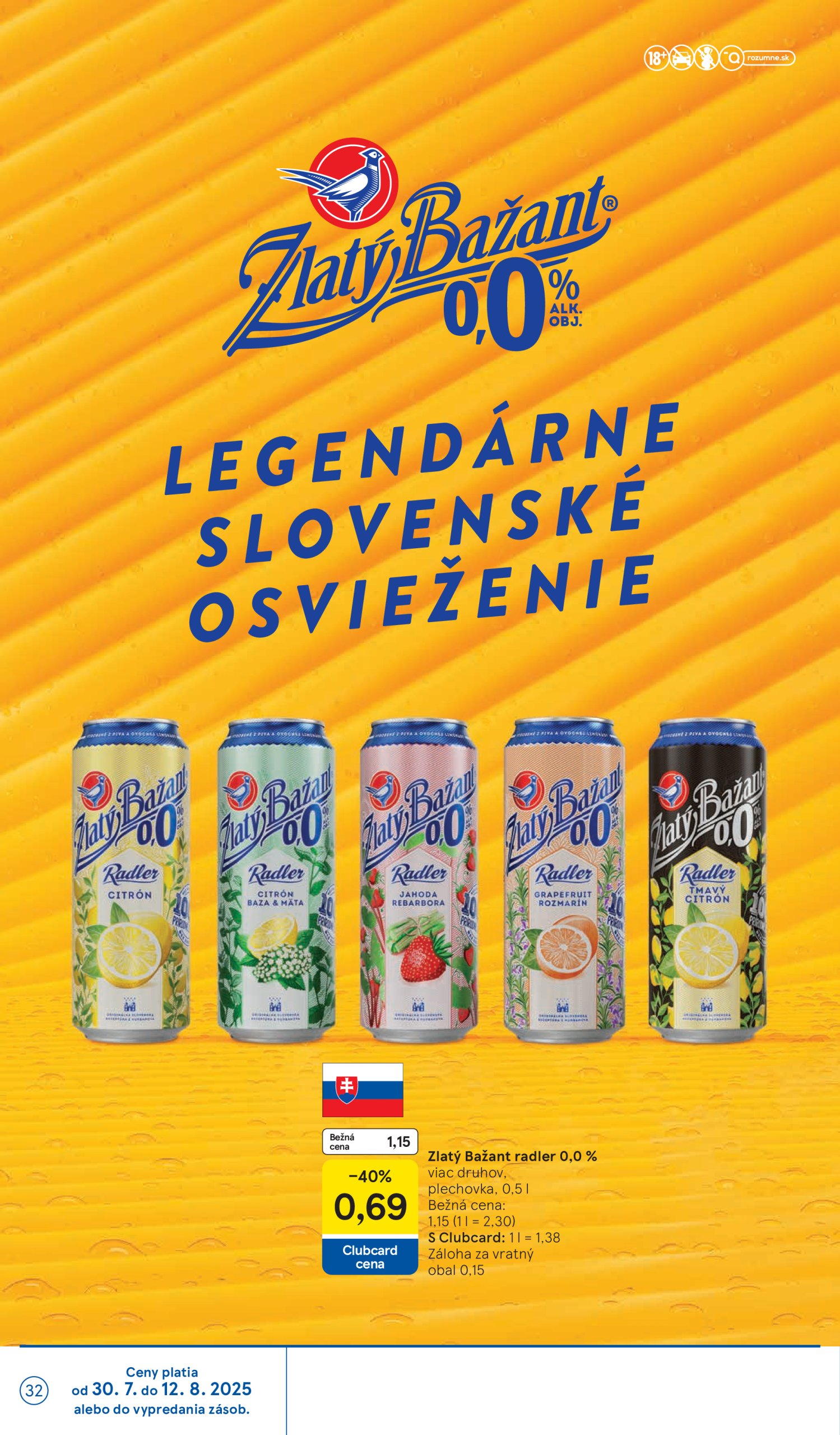 tesco - Leták Tesco platný od 30.07. do 05.08. - page: 32