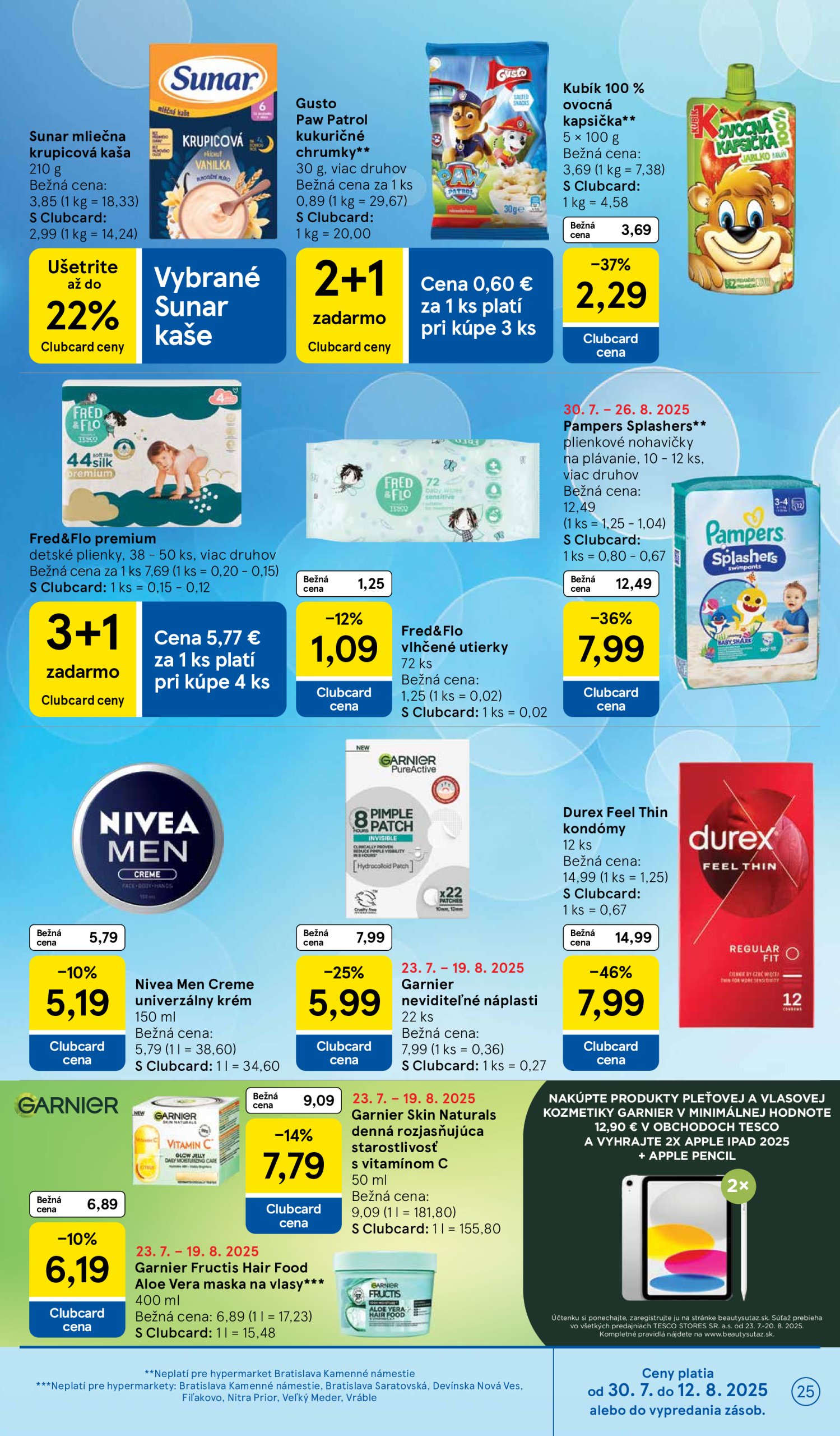 tesco - Leták Tesco platný od 30.07. do 05.08. - page: 25