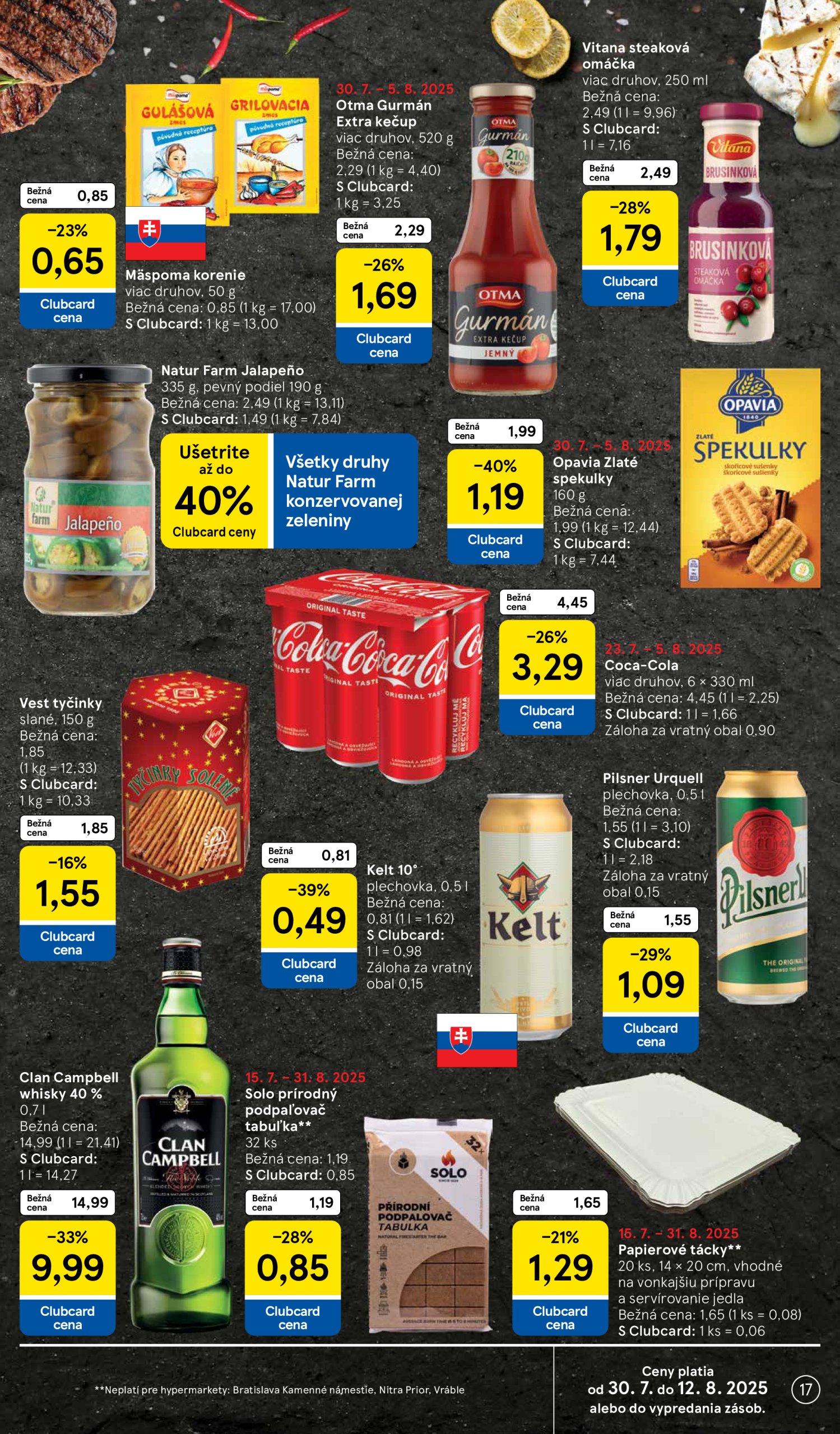 tesco - Leták Tesco platný od 30.07. do 05.08. - page: 17