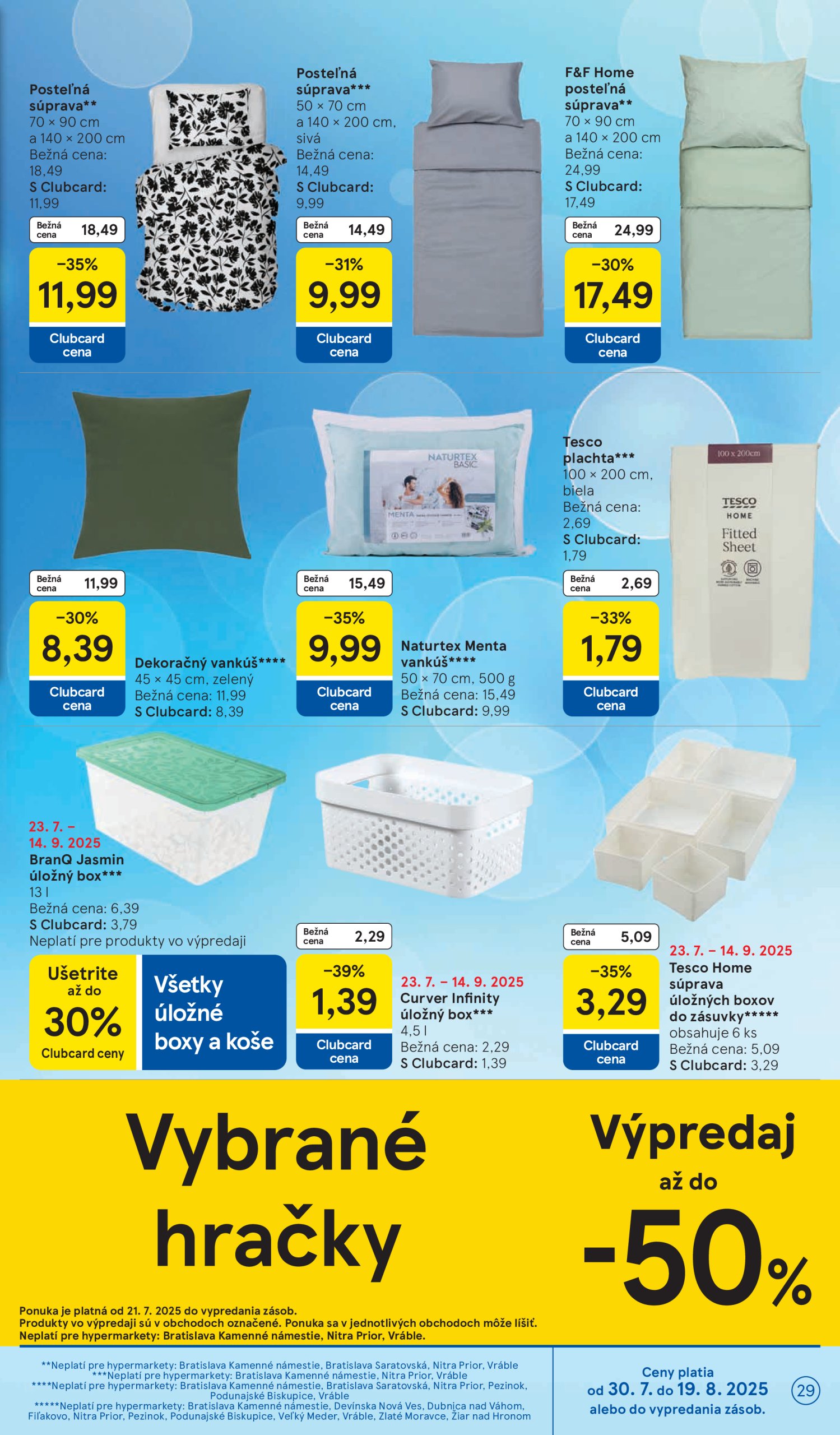 tesco - Leták Tesco platný od 30.07. do 05.08. - page: 29