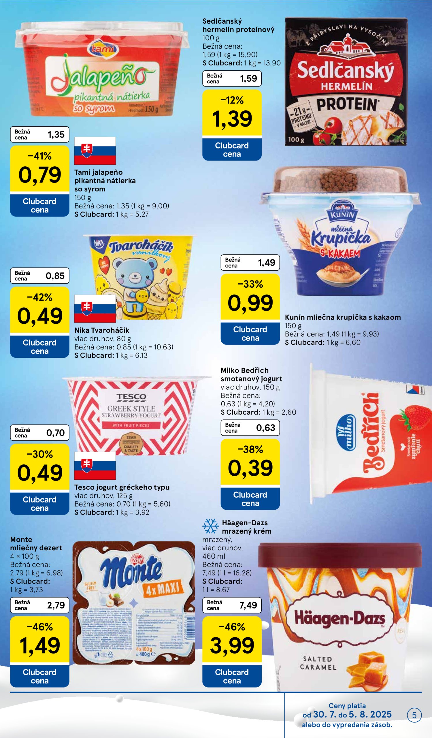 tesco - Leták Tesco platný od 30.07. do 05.08. - page: 5