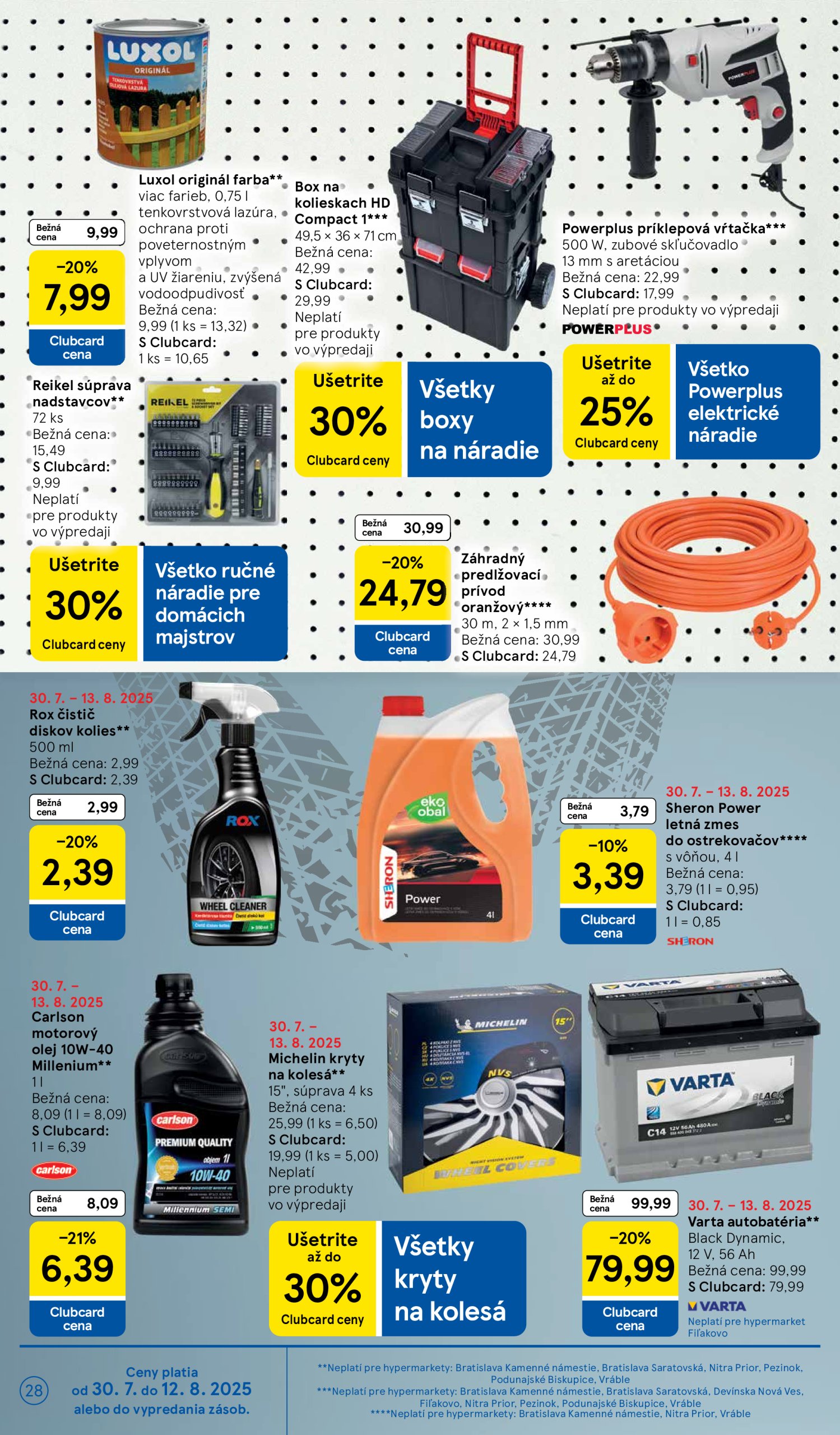 tesco - Leták Tesco platný od 30.07. do 05.08. - page: 28