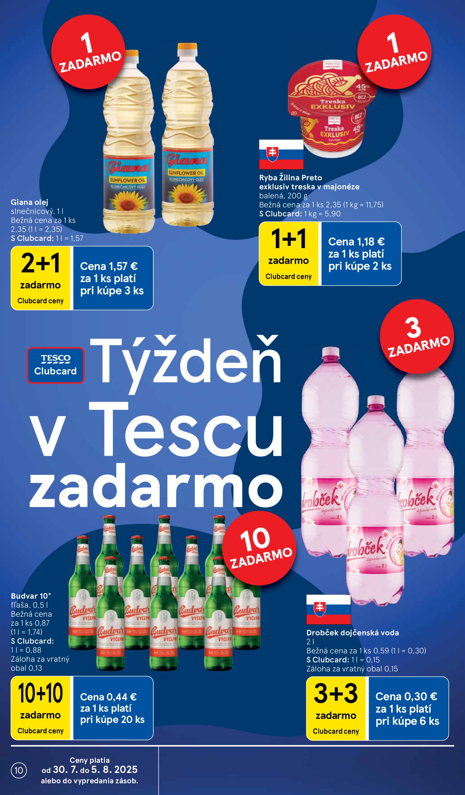 tesco - Leták Tesco platný od 30.07. do 05.08. - page: 10