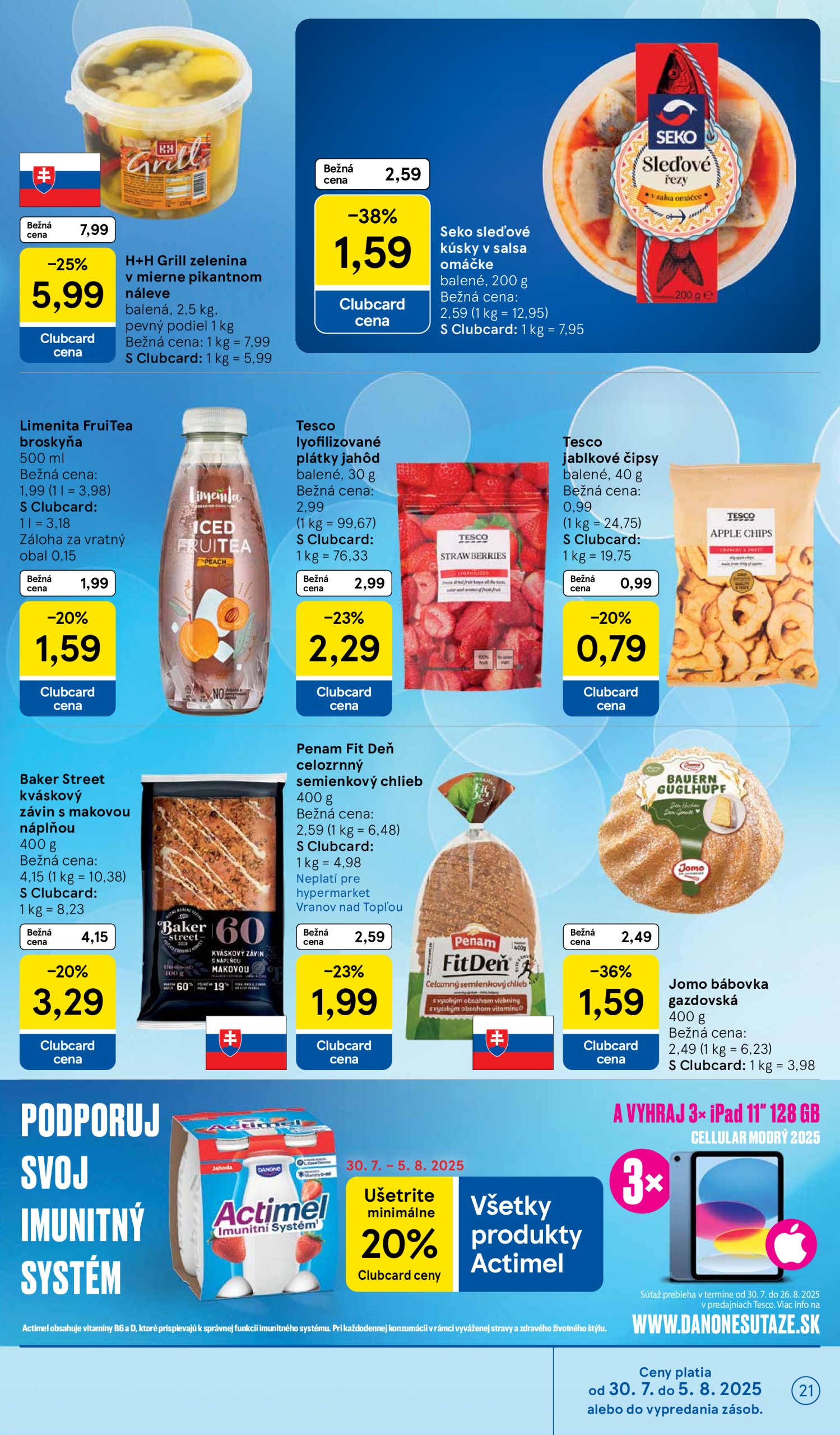 tesco - Leták Tesco platný od 30.07. do 05.08. - page: 21