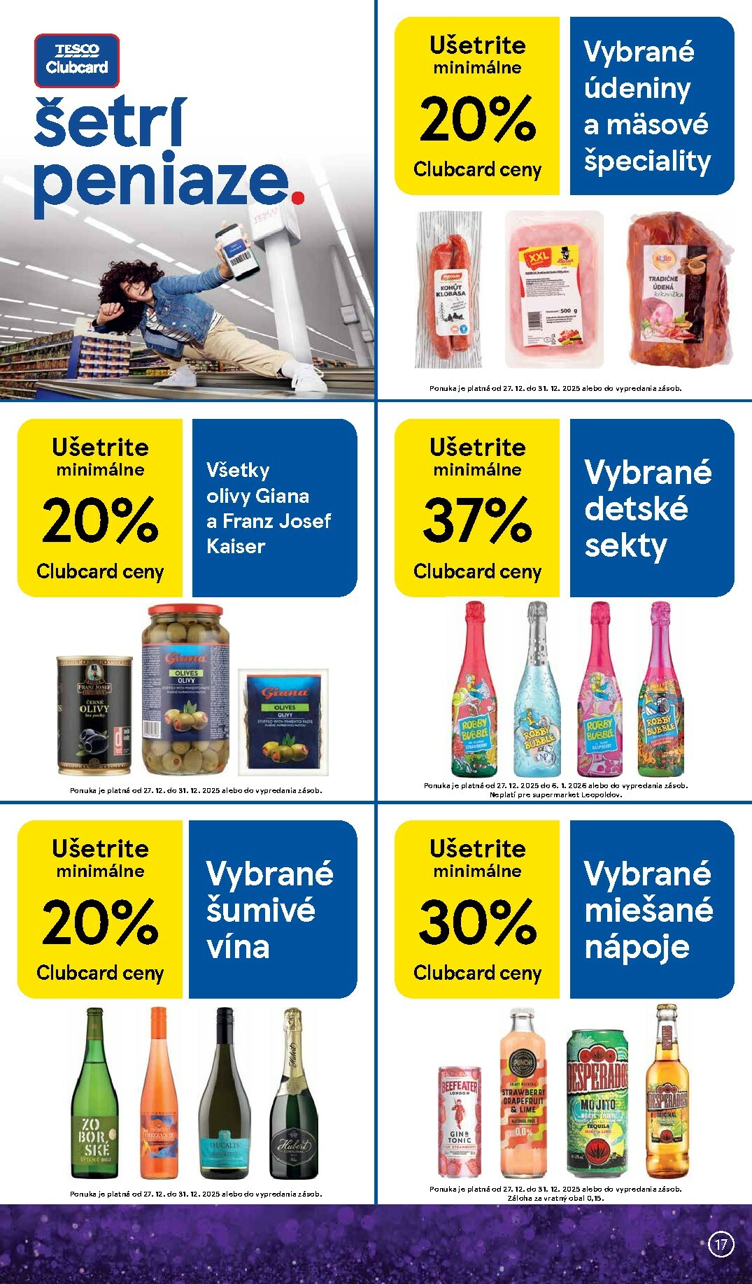tesco - Leták Tesco supermarket platný od 27.12. do 31.12. - page: 17