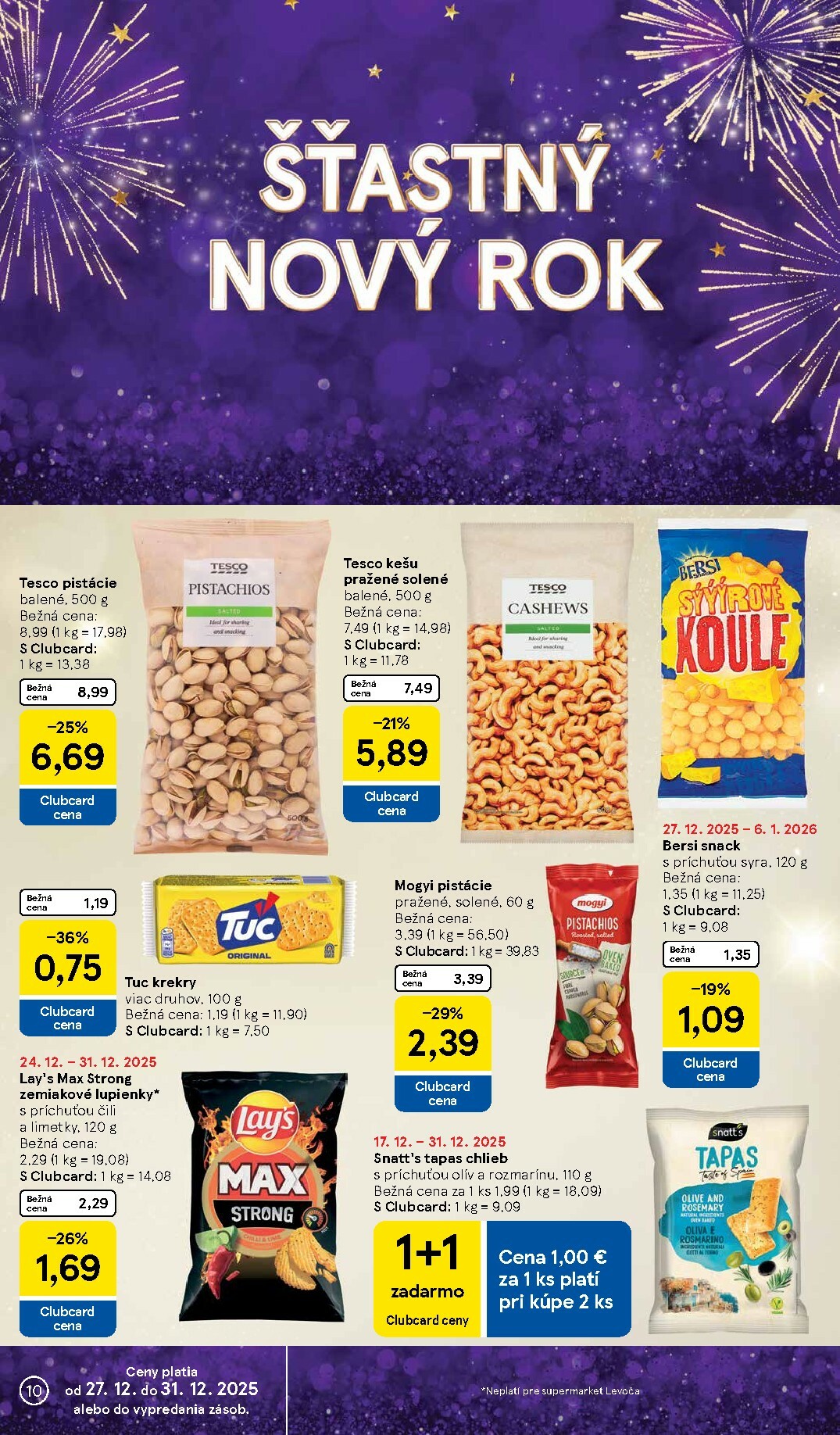 tesco - Leták Tesco supermarket platný od 27.12. do 31.12. - page: 10