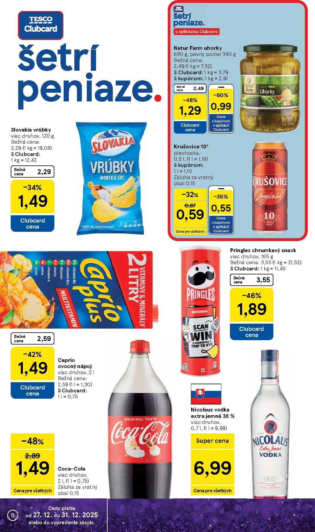 tesco - Leták Tesco platný od 27.12. do 31.12. - page: 8