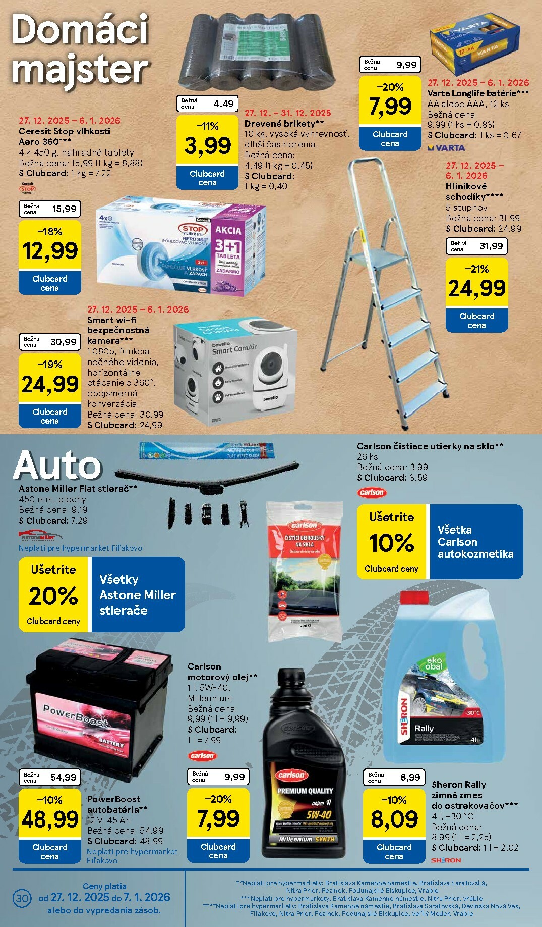 tesco - Leták Tesco platný od 27.12. do 31.12. - page: 30
