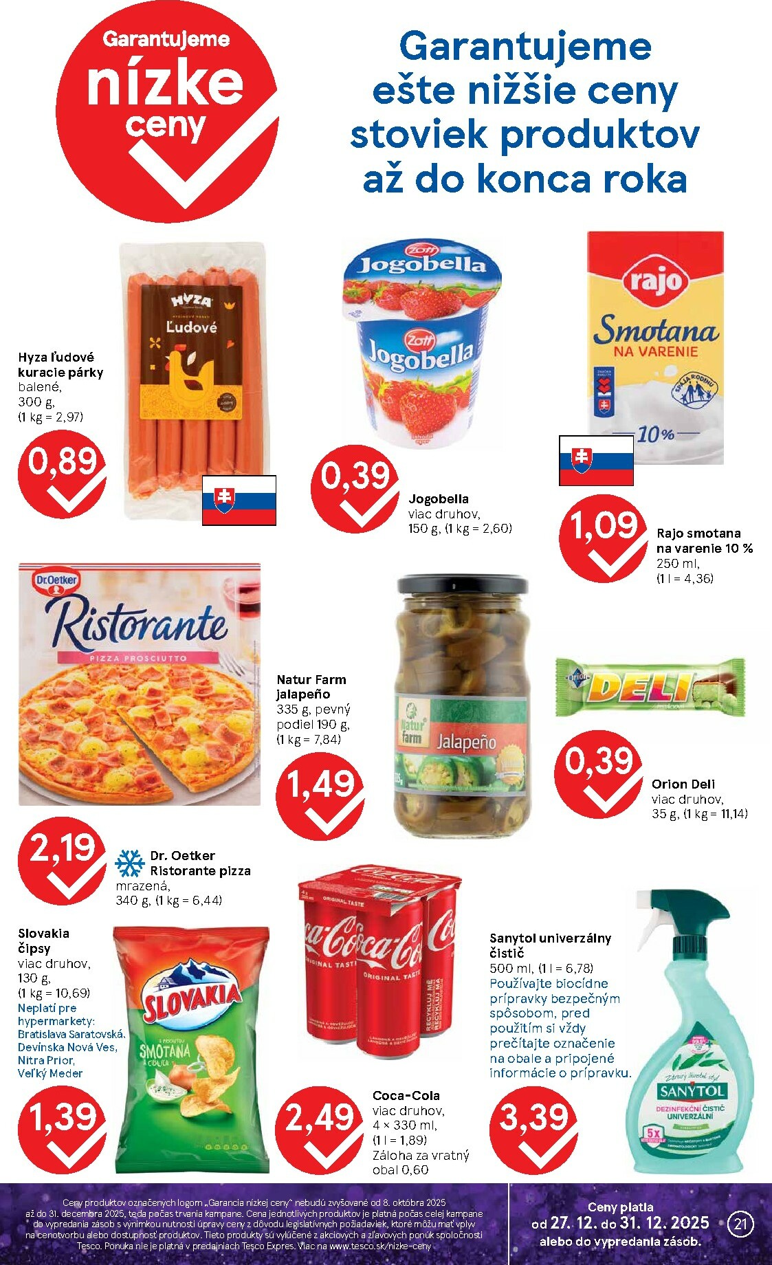 tesco - Leták Tesco platný od 27.12. do 31.12. - page: 21
