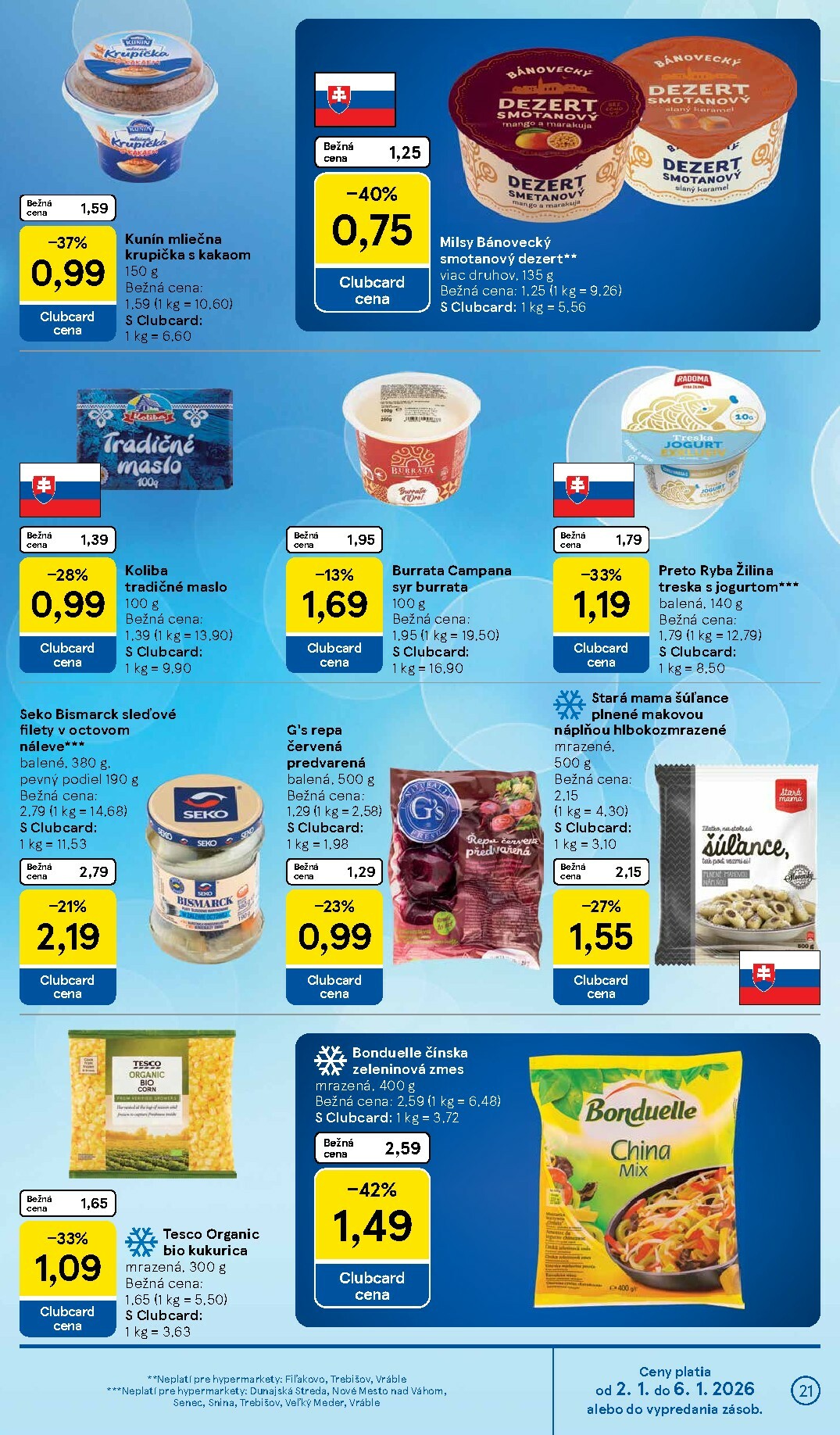 tesco - Leták Tesco platný od 02.01. do 06.01. - page: 21