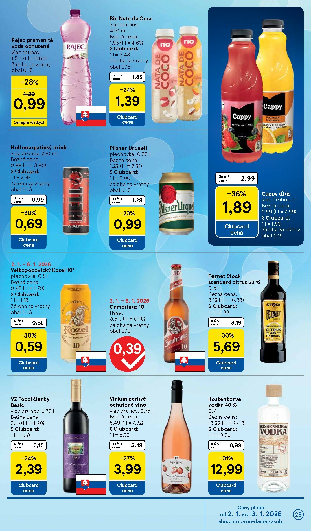 tesco - Leták Tesco platný od 02.01. do 06.01. - page: 25