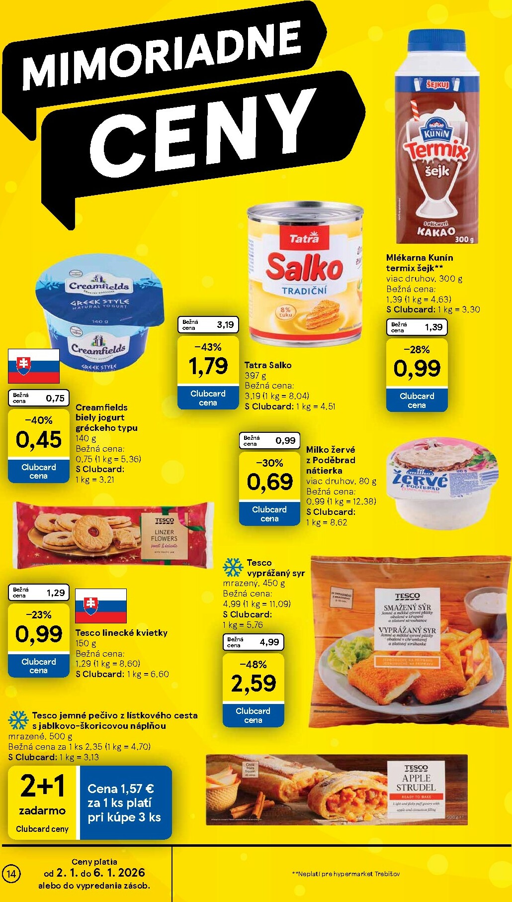tesco - Leták Tesco platný od 02.01. do 06.01. - page: 14