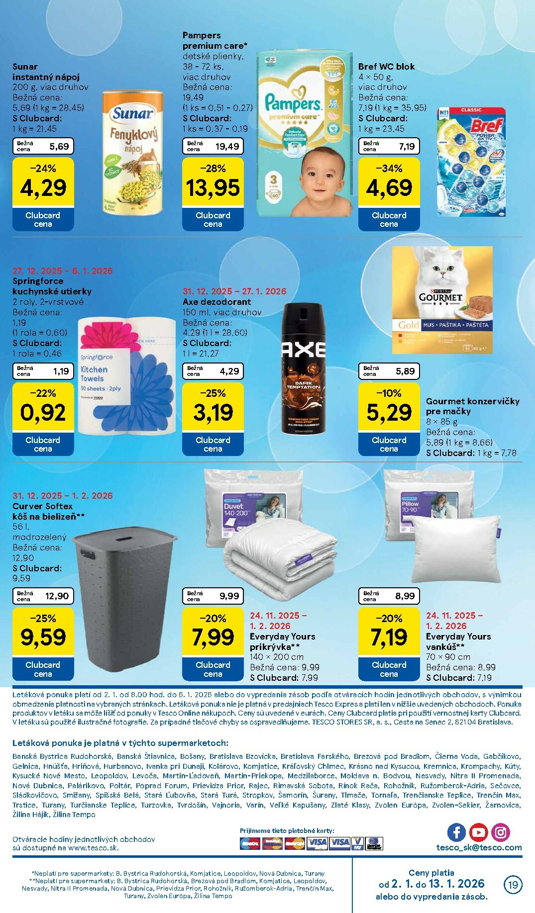 tesco - Leták Tesco supermarket platný od 02.01. do 06.01. - page: 19