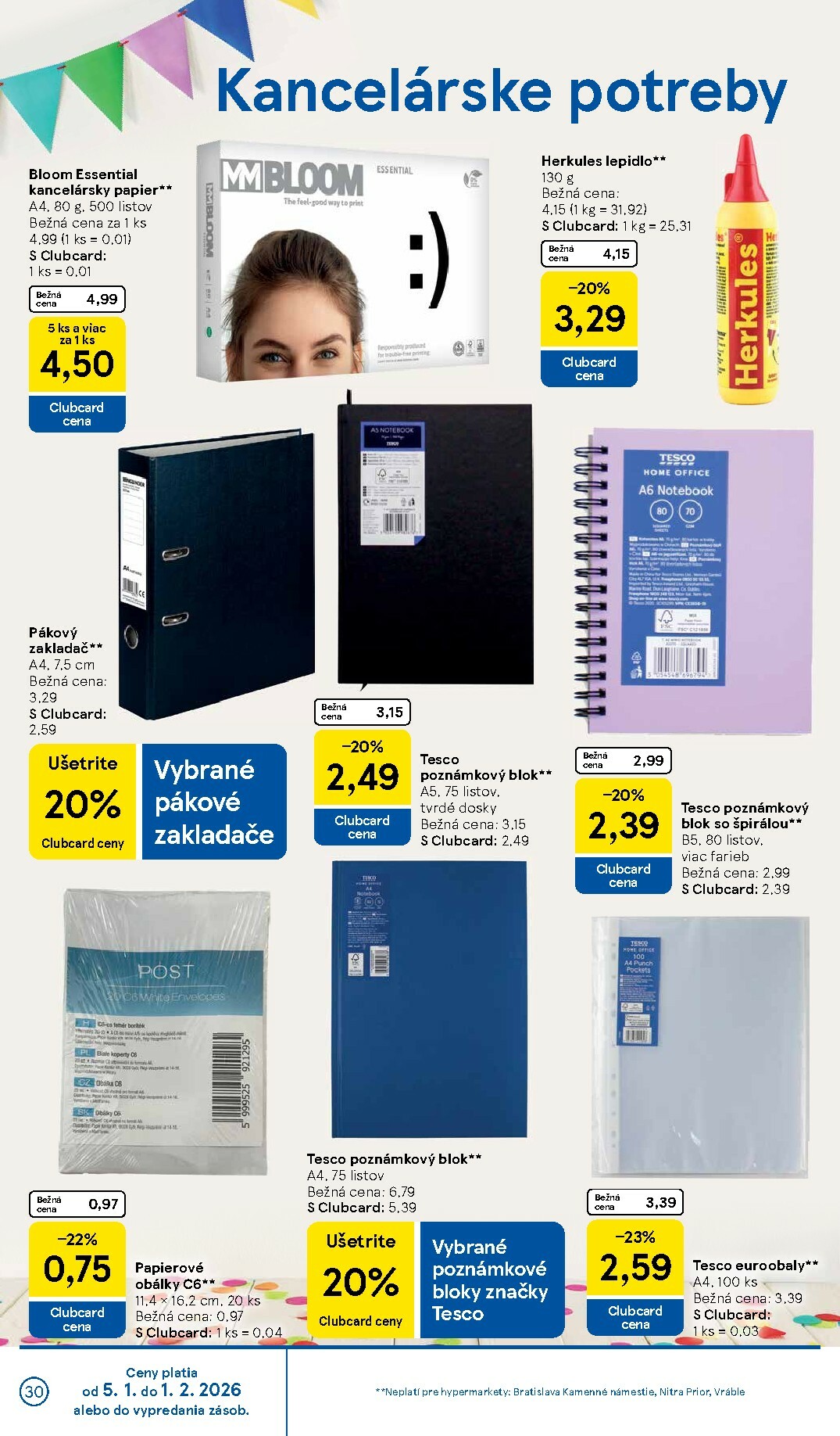 tesco - Leták Tesco platný od 07.01. do 13.01. - page: 30