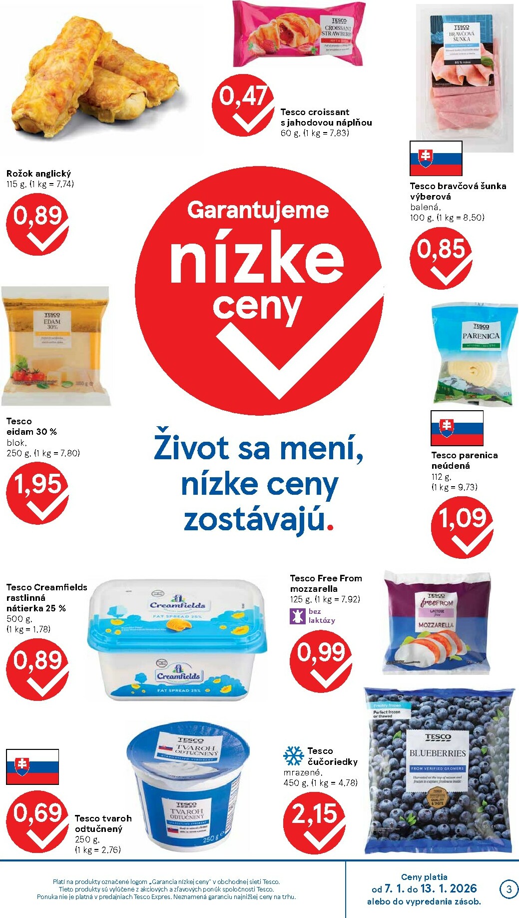 tesco - Leták Tesco platný od 07.01. do 13.01. - page: 3