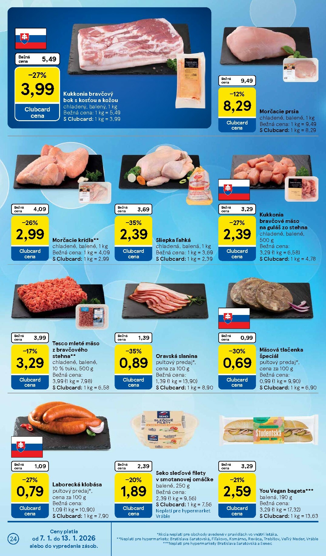 tesco - Leták Tesco platný od 07.01. do 13.01. - page: 24