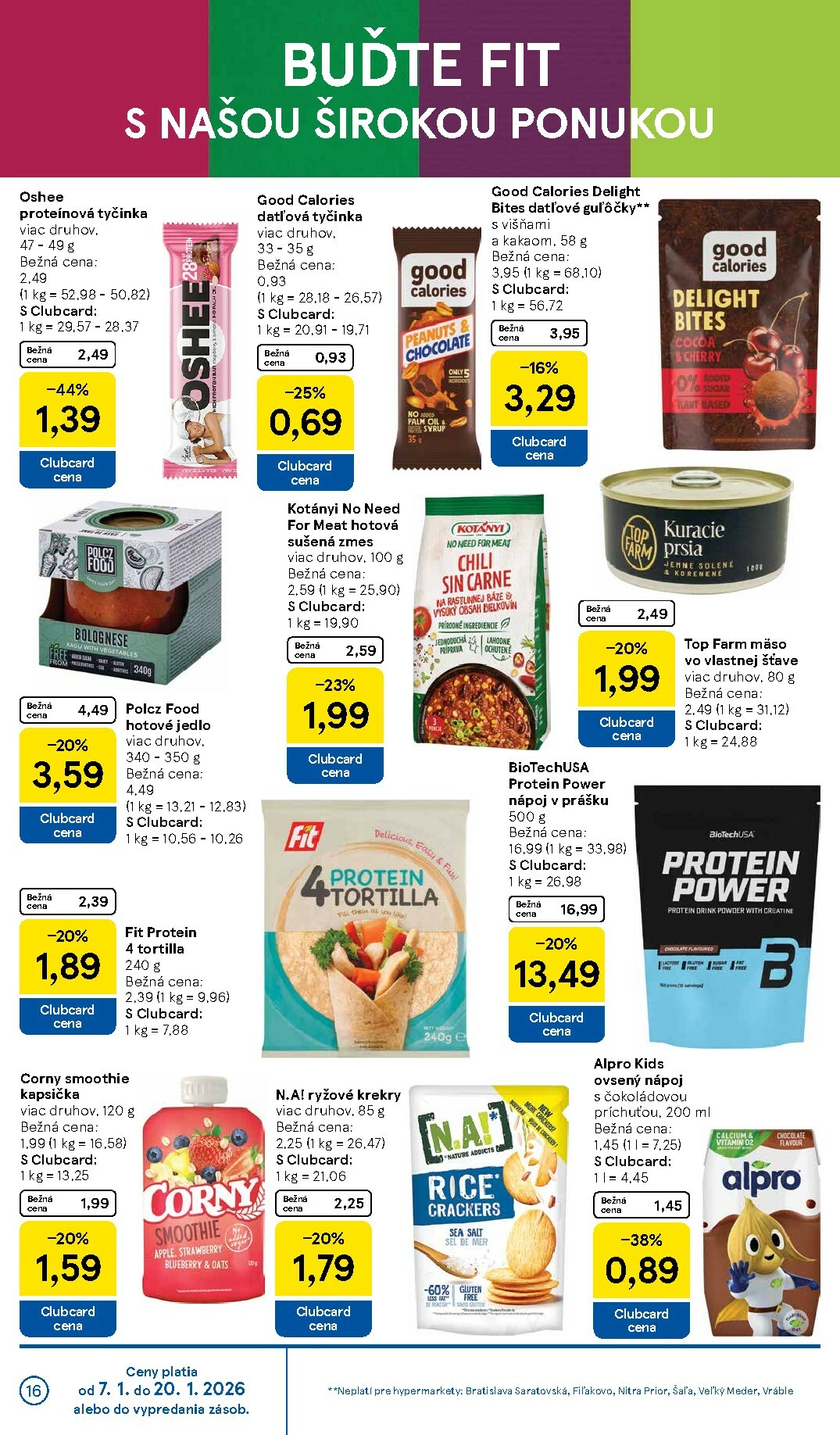 tesco - Leták Tesco platný od 07.01. do 13.01. - page: 16