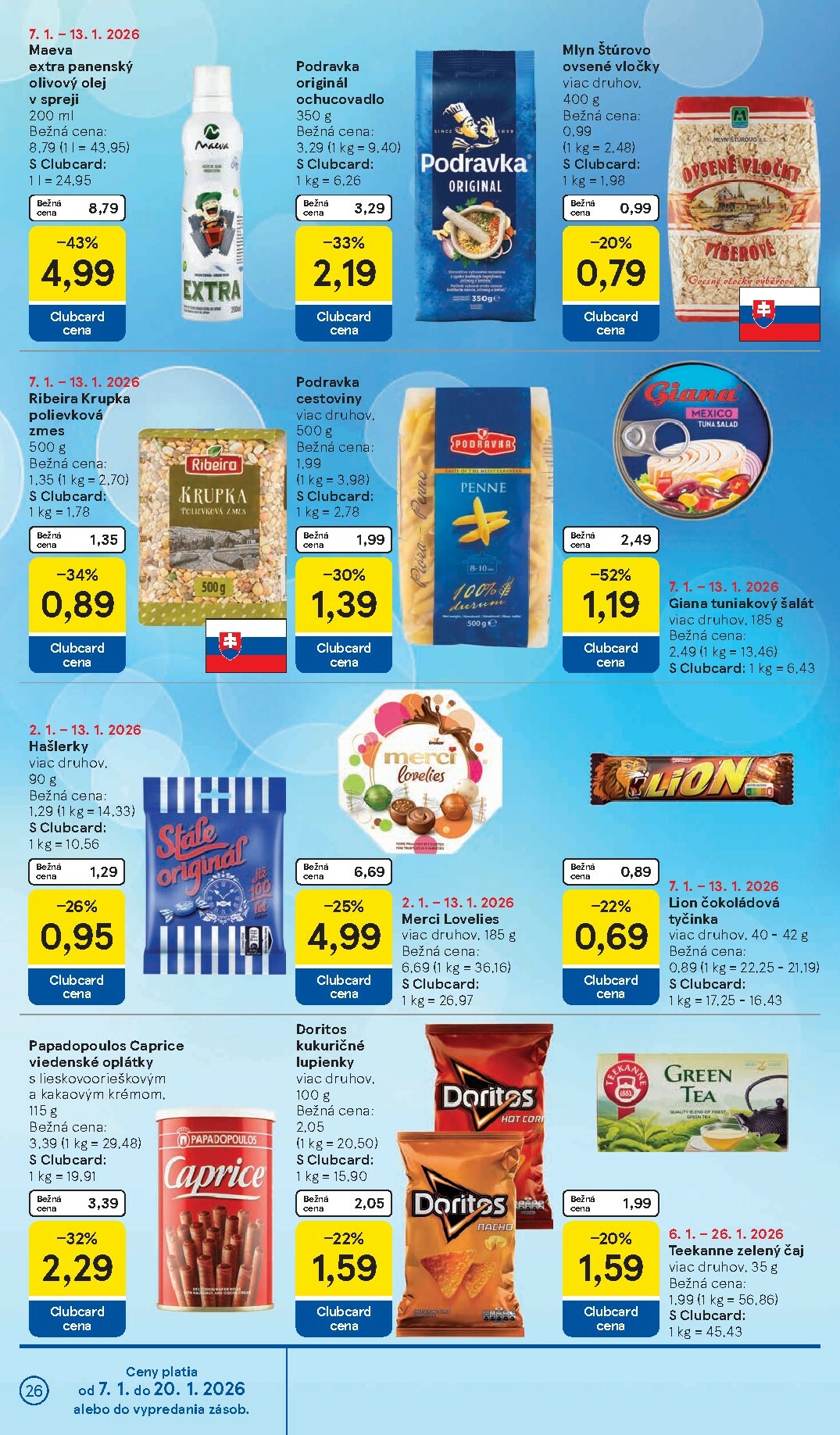 tesco - Leták Tesco platný od 07.01. do 13.01. - page: 26