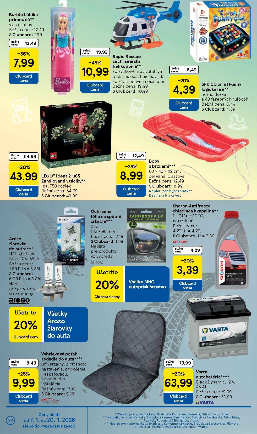 tesco - Leták Tesco platný od 07.01. do 13.01. - page: 32