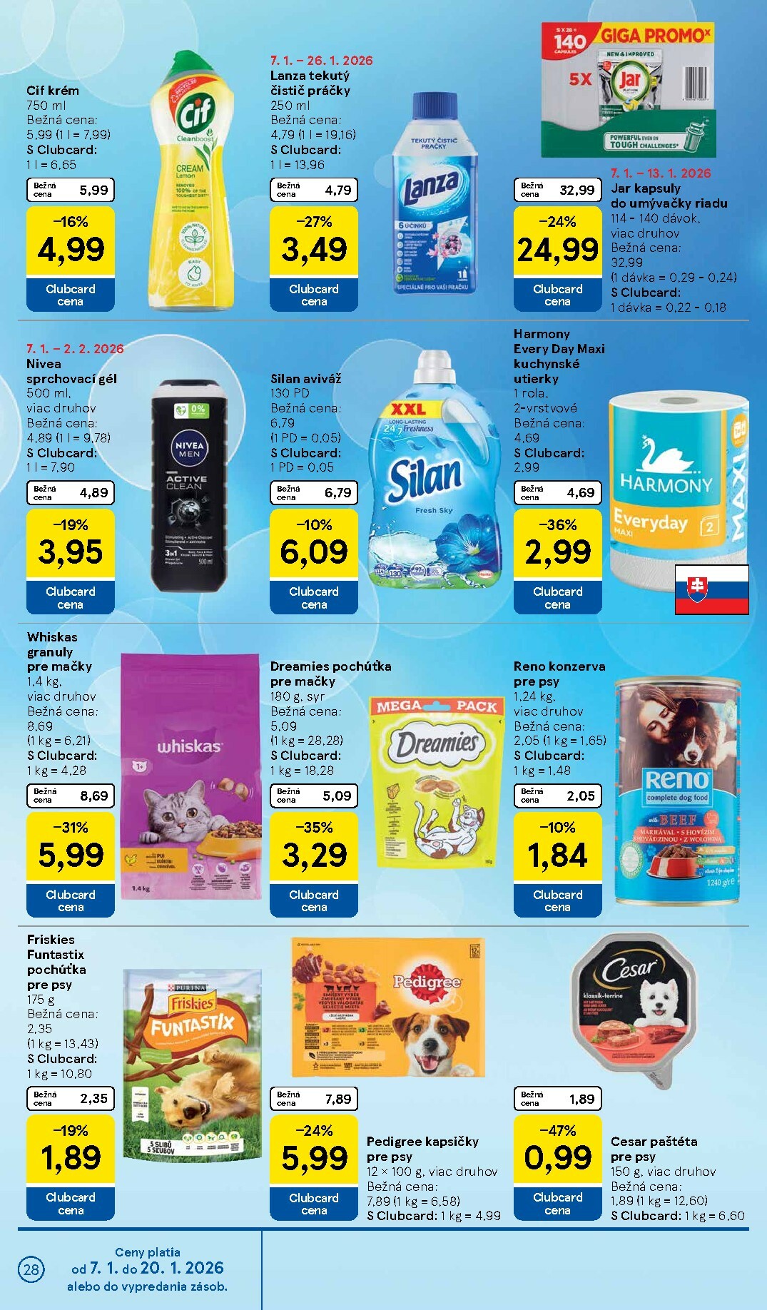 tesco - Leták Tesco platný od 07.01. do 13.01. - page: 28