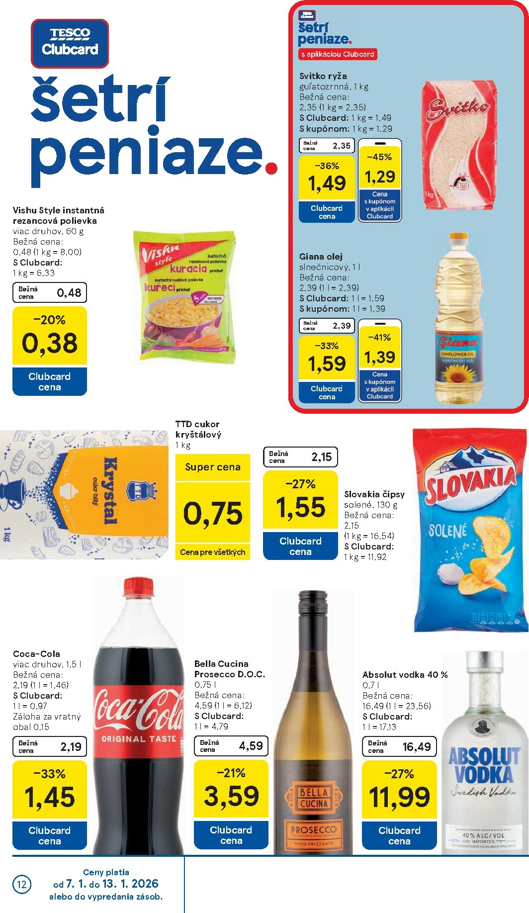 tesco - Leták Tesco platný od 07.01. do 13.01. - page: 12