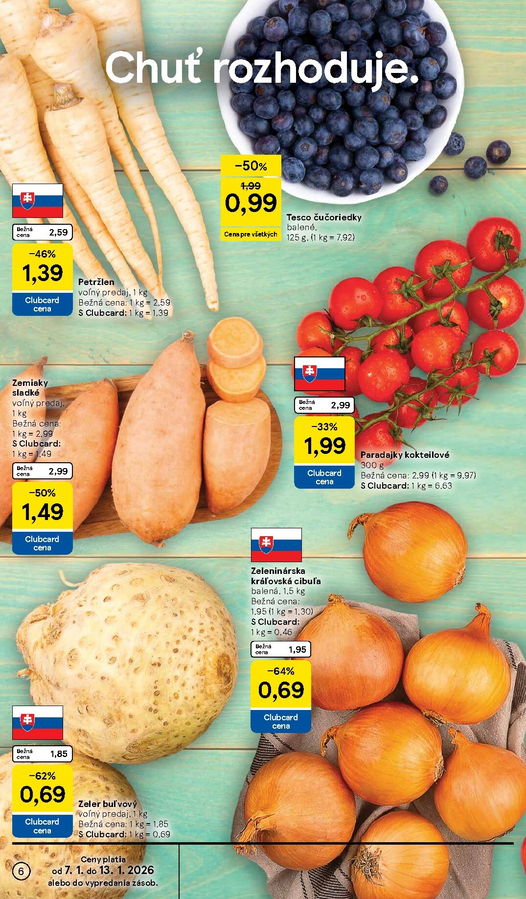 tesco - Leták Tesco supermarket platný od 07.01. do 13.01. - page: 6