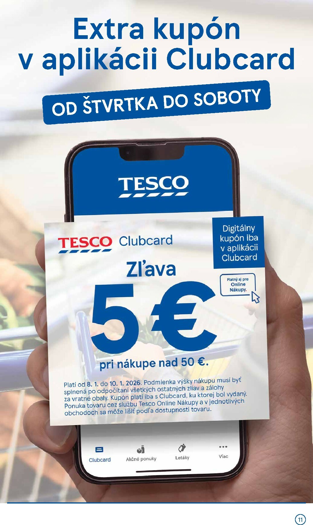 tesco - Leták Tesco supermarket platný od 07.01. do 13.01. - page: 11