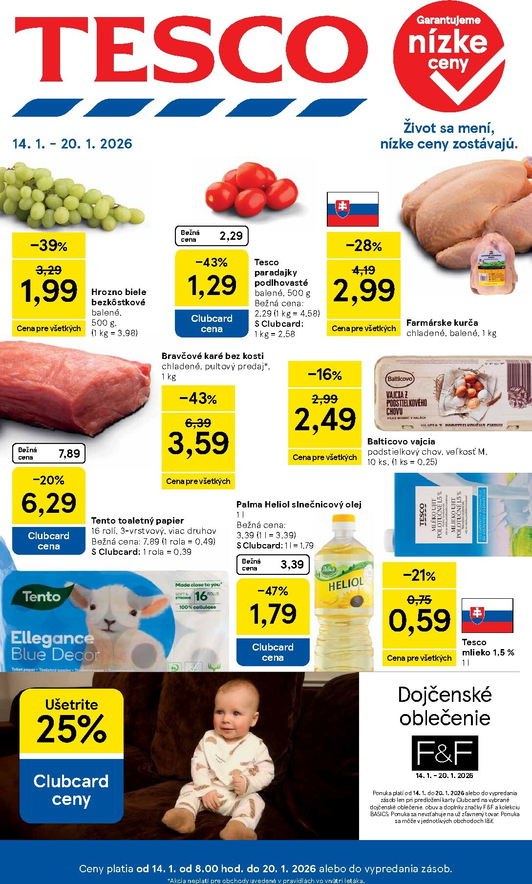 tesco - Leták Tesco platný od 14.01. do 20.01.