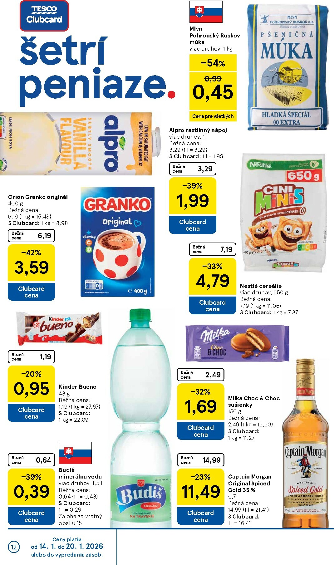 tesco - Leták Tesco platný od 14.01. do 20.01. - page: 12